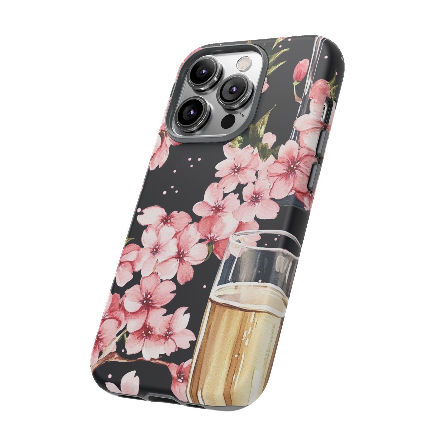 Chic Phone Case with Floral Design, Elegant Phone Cover for Women, Gift for Birthdays, Mother's Day, or Celebrations