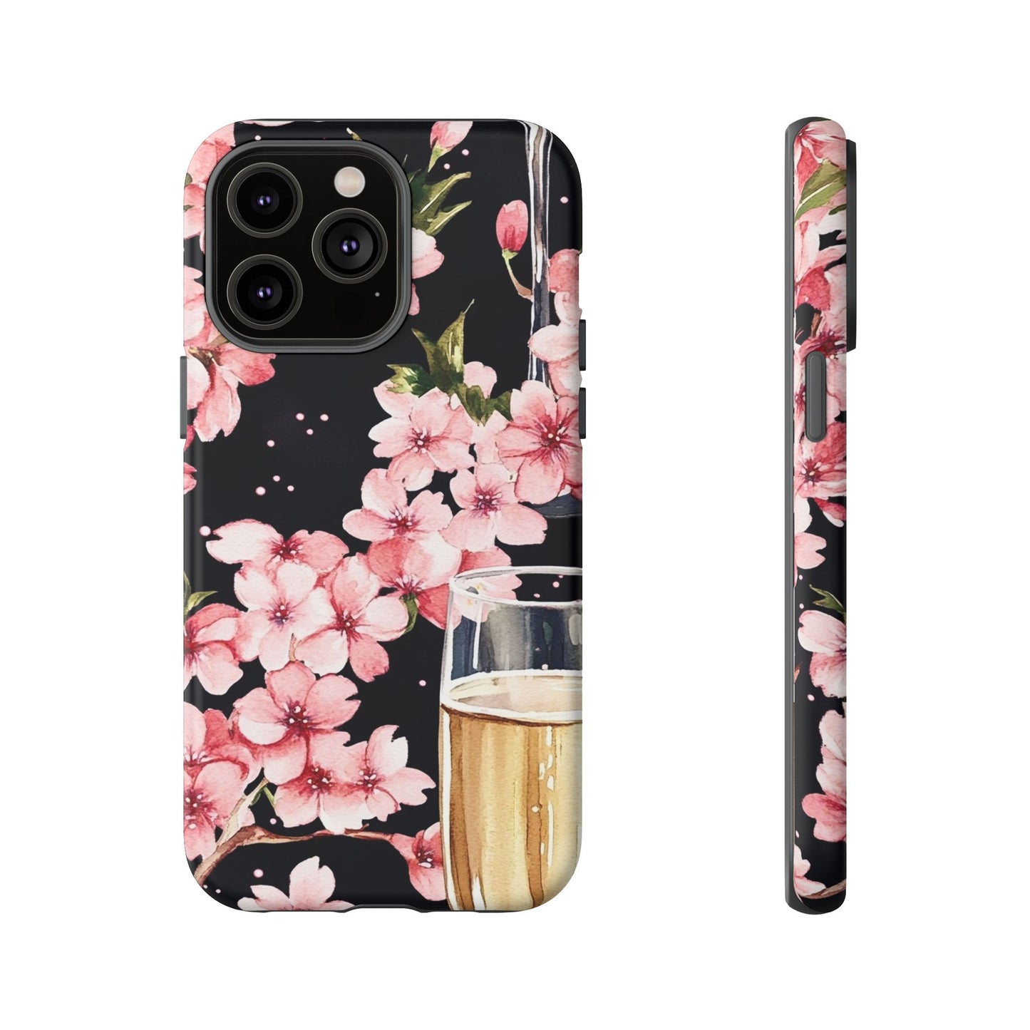 Chic Phone Case with Floral Design, Elegant Phone Cover for Women, Gift for Birthdays, Mother's Day, or Celebrations