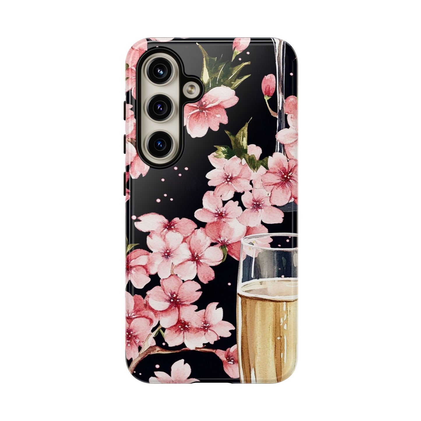 Chic Phone Case with Floral Design, Elegant Phone Cover for Women, Gift for Birthdays, Mother's Day, or Celebrations