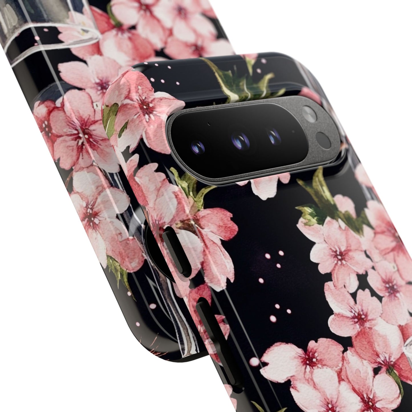 Chic Phone Case with Floral Design, Elegant Phone Cover for Women, Gift for Birthdays, Mother's Day, or Celebrations