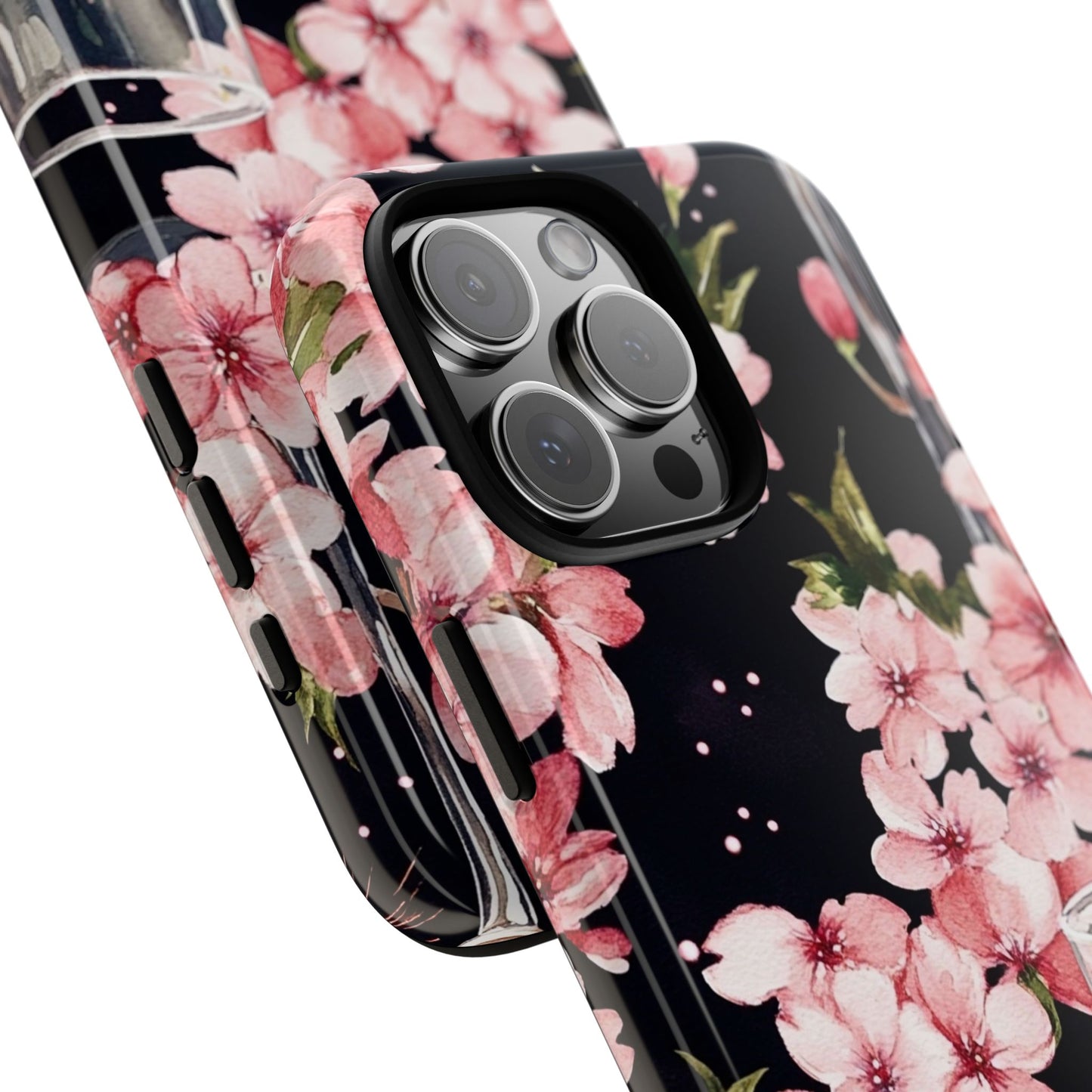 Chic Phone Case with Floral Design, Elegant Phone Cover for Women, Gift for Birthdays, Mother's Day, or Celebrations