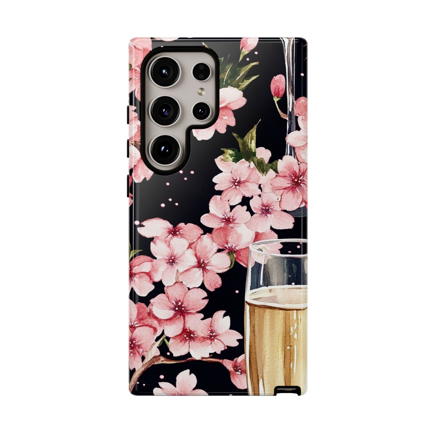Chic Phone Case with Floral Design, Elegant Phone Cover for Women, Gift for Birthdays, Mother's Day, or Celebrations