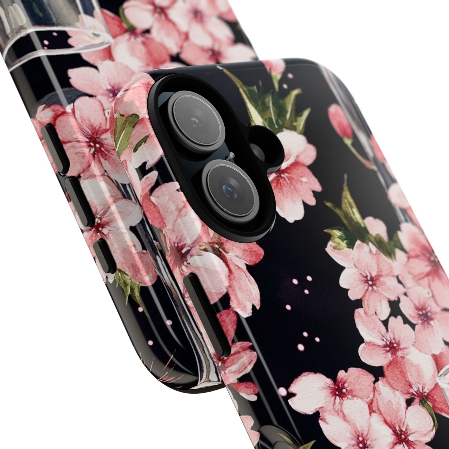 Chic Phone Case with Floral Design, Elegant Phone Cover for Women, Gift for Birthdays, Mother's Day, or Celebrations