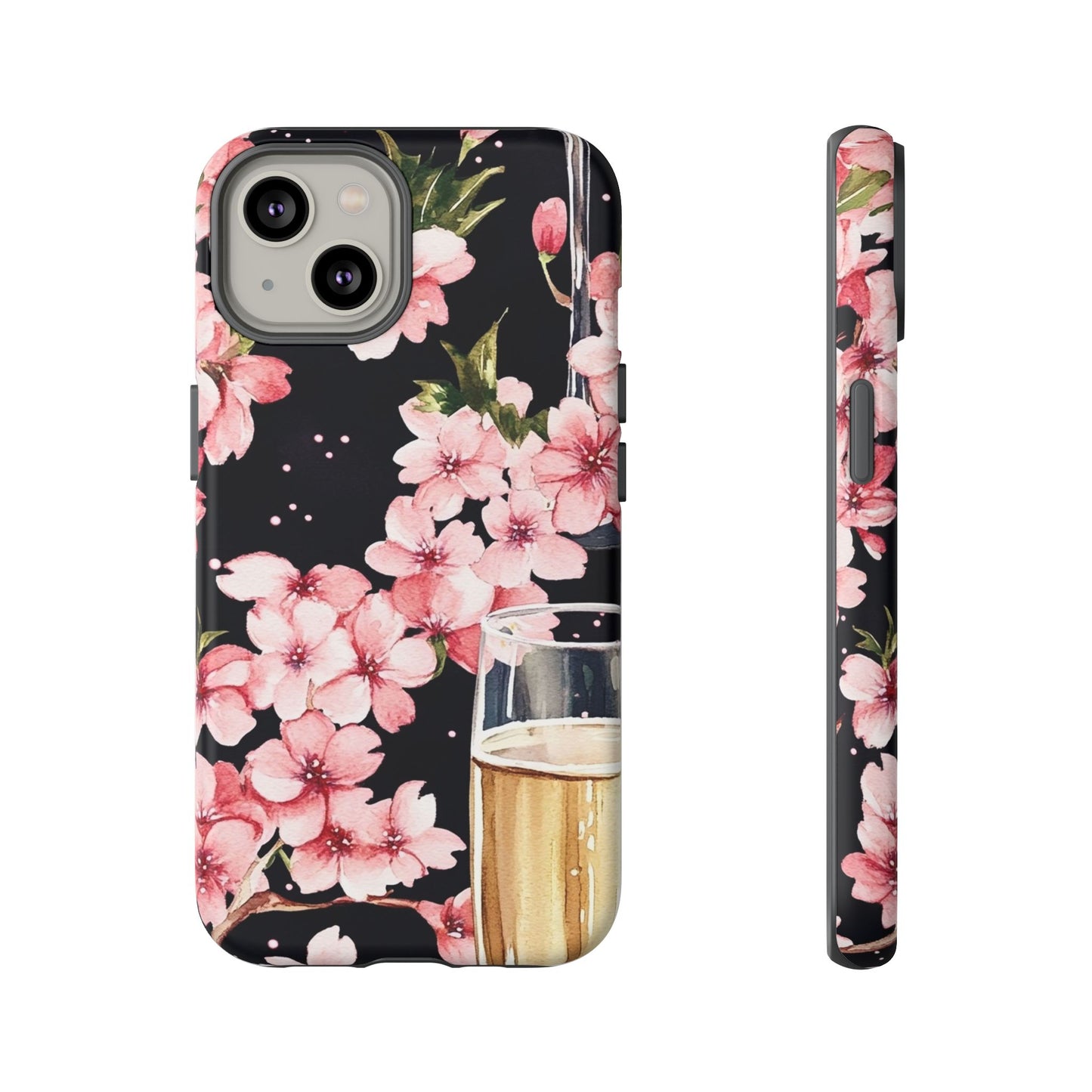 Chic Phone Case with Floral Design, Elegant Phone Cover for Women, Gift for Birthdays, Mother's Day, or Celebrations
