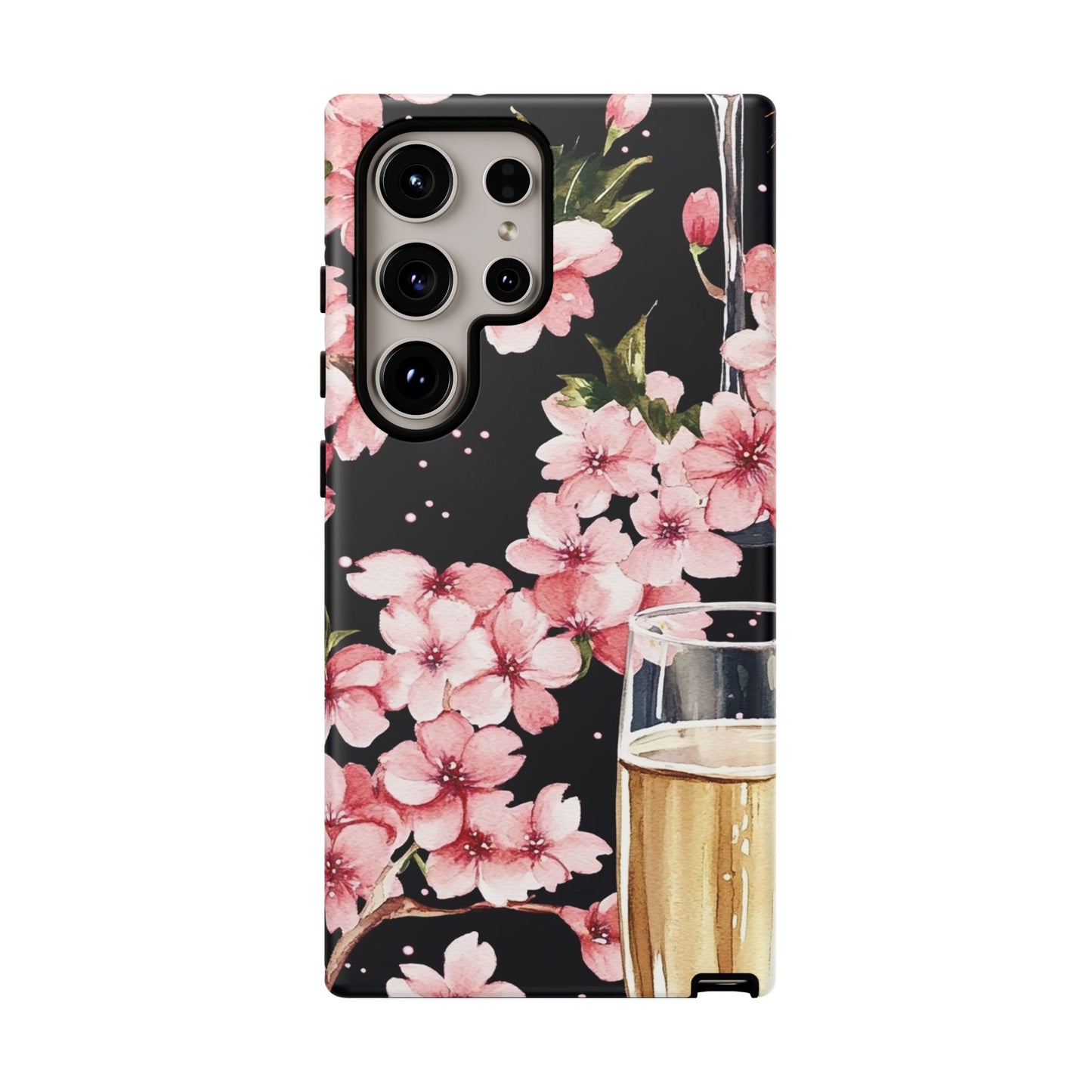 Chic Phone Case with Floral Design, Elegant Phone Cover for Women, Gift for Birthdays, Mother's Day, or Celebrations