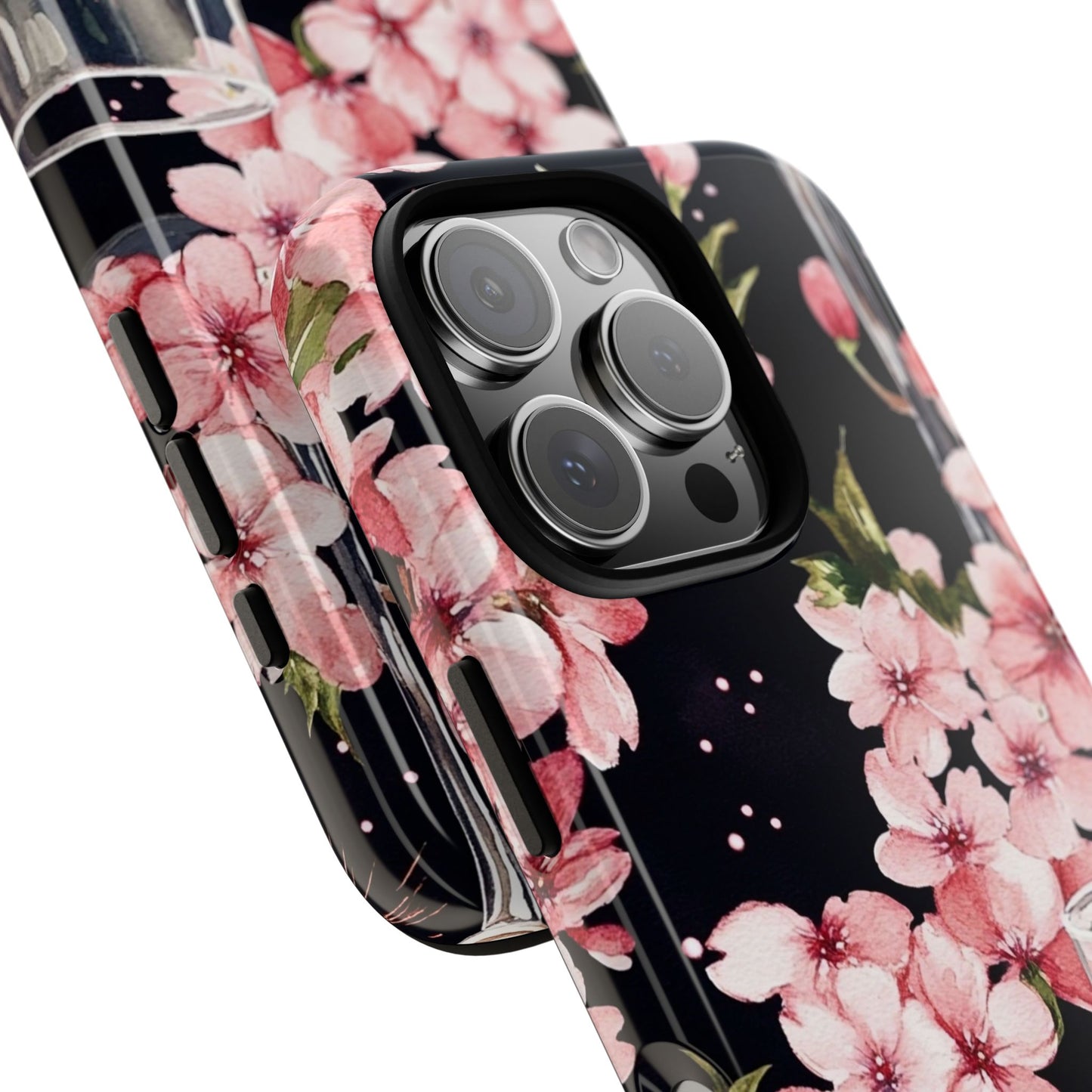 Chic Phone Case with Floral Design, Elegant Phone Cover for Women, Gift for Birthdays, Mother's Day, or Celebrations