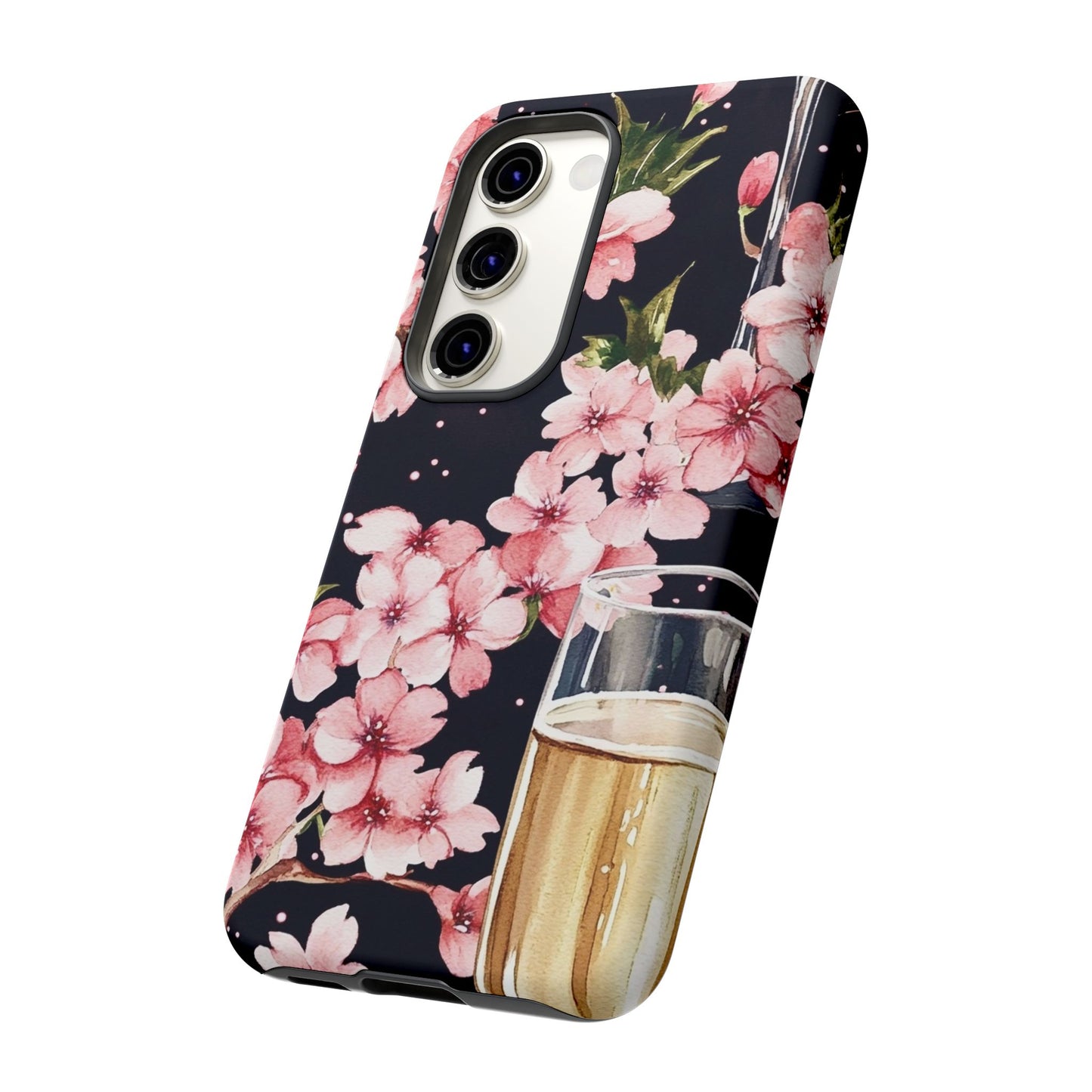 Chic Phone Case with Floral Design, Elegant Phone Cover for Women, Gift for Birthdays, Mother's Day, or Celebrations