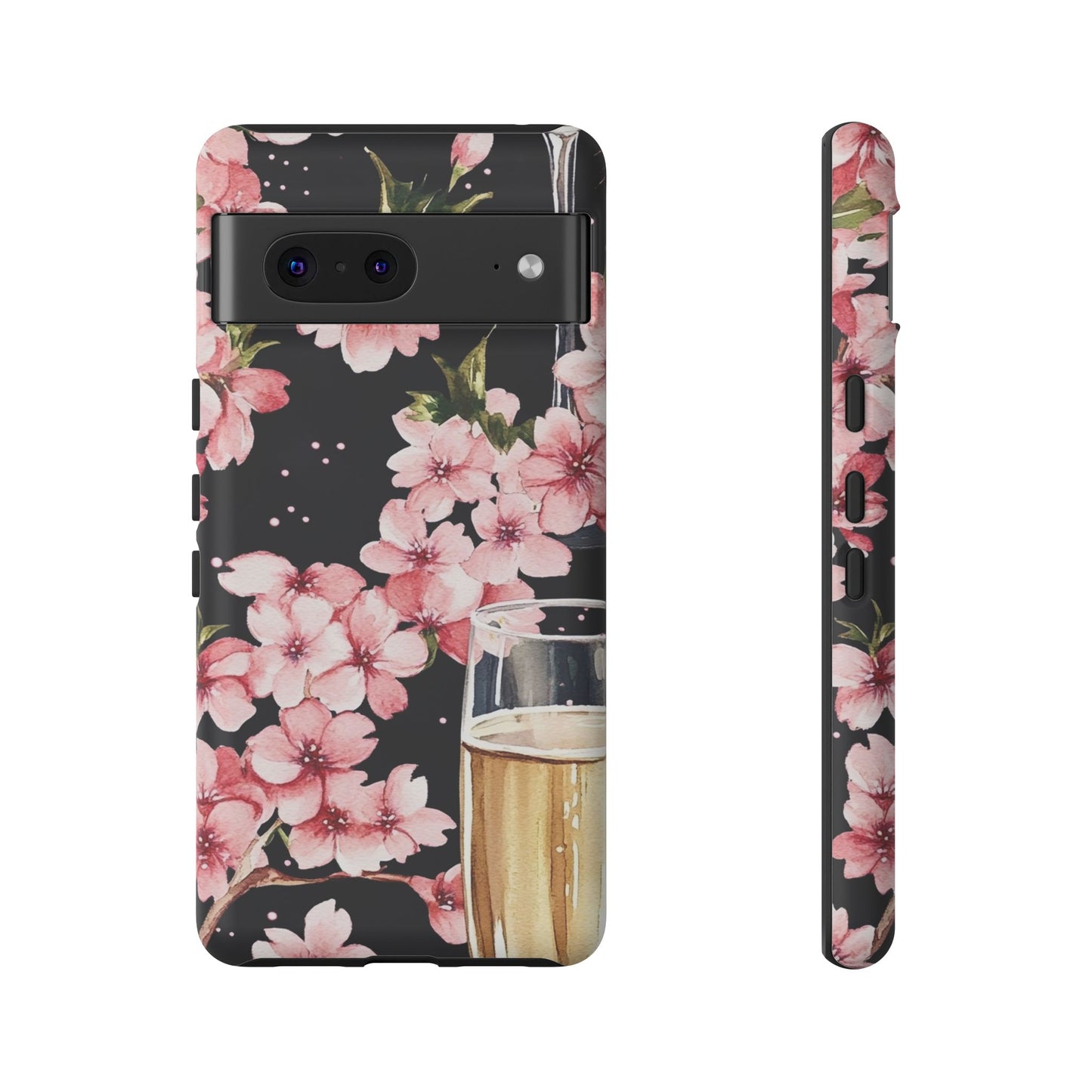 Chic Phone Case with Floral Design, Elegant Phone Cover for Women, Gift for Birthdays, Mother's Day, or Celebrations