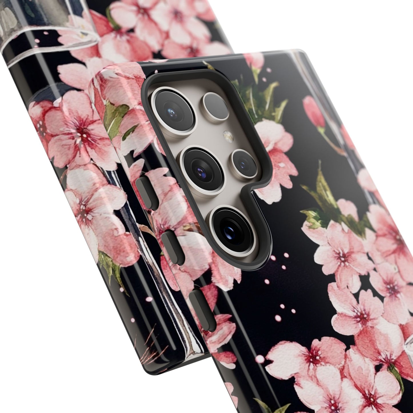 Chic Phone Case with Floral Design, Elegant Phone Cover for Women, Gift for Birthdays, Mother's Day, or Celebrations