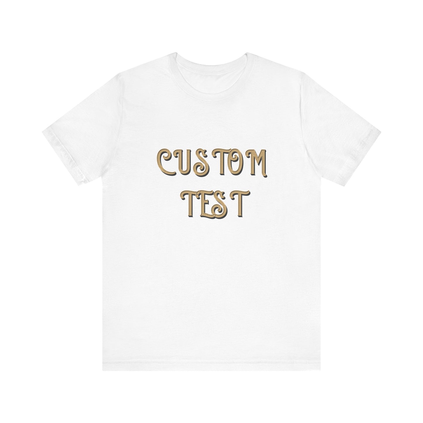 Customizable Unisex Short Sleeve Tee - Perfect for Gifts, Casual Wear, Parties, Celebrations, and Personalized Fashion