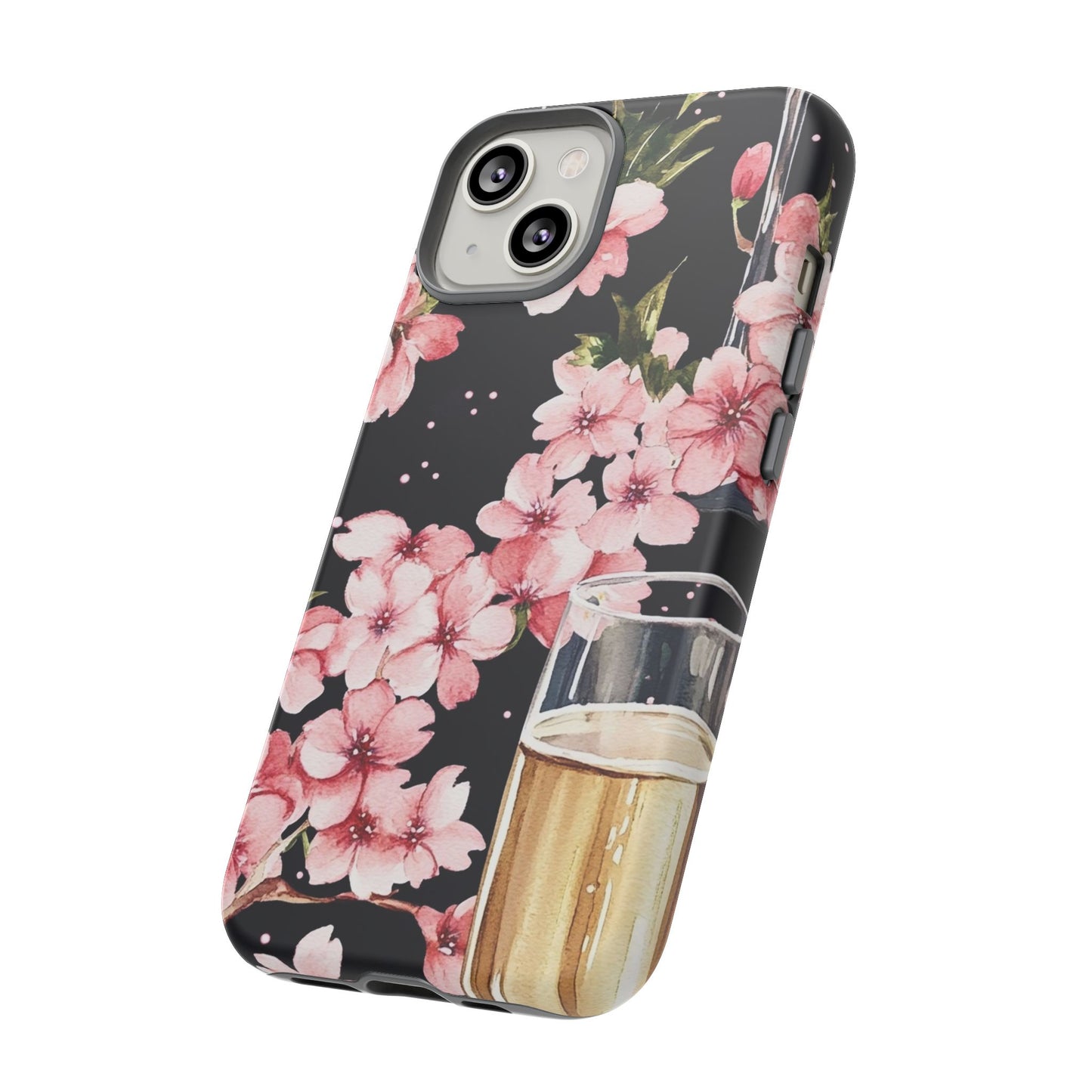 Chic Phone Case with Floral Design, Elegant Phone Cover for Women, Gift for Birthdays, Mother's Day, or Celebrations