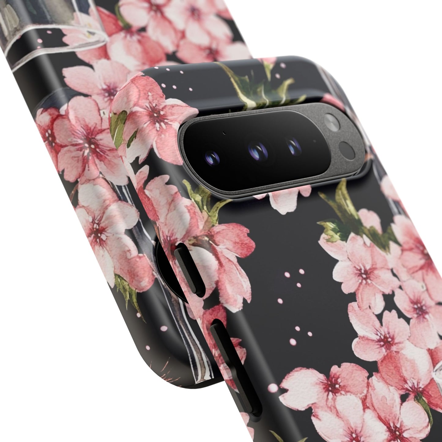 Chic Phone Case with Floral Design, Elegant Phone Cover for Women, Gift for Birthdays, Mother's Day, or Celebrations