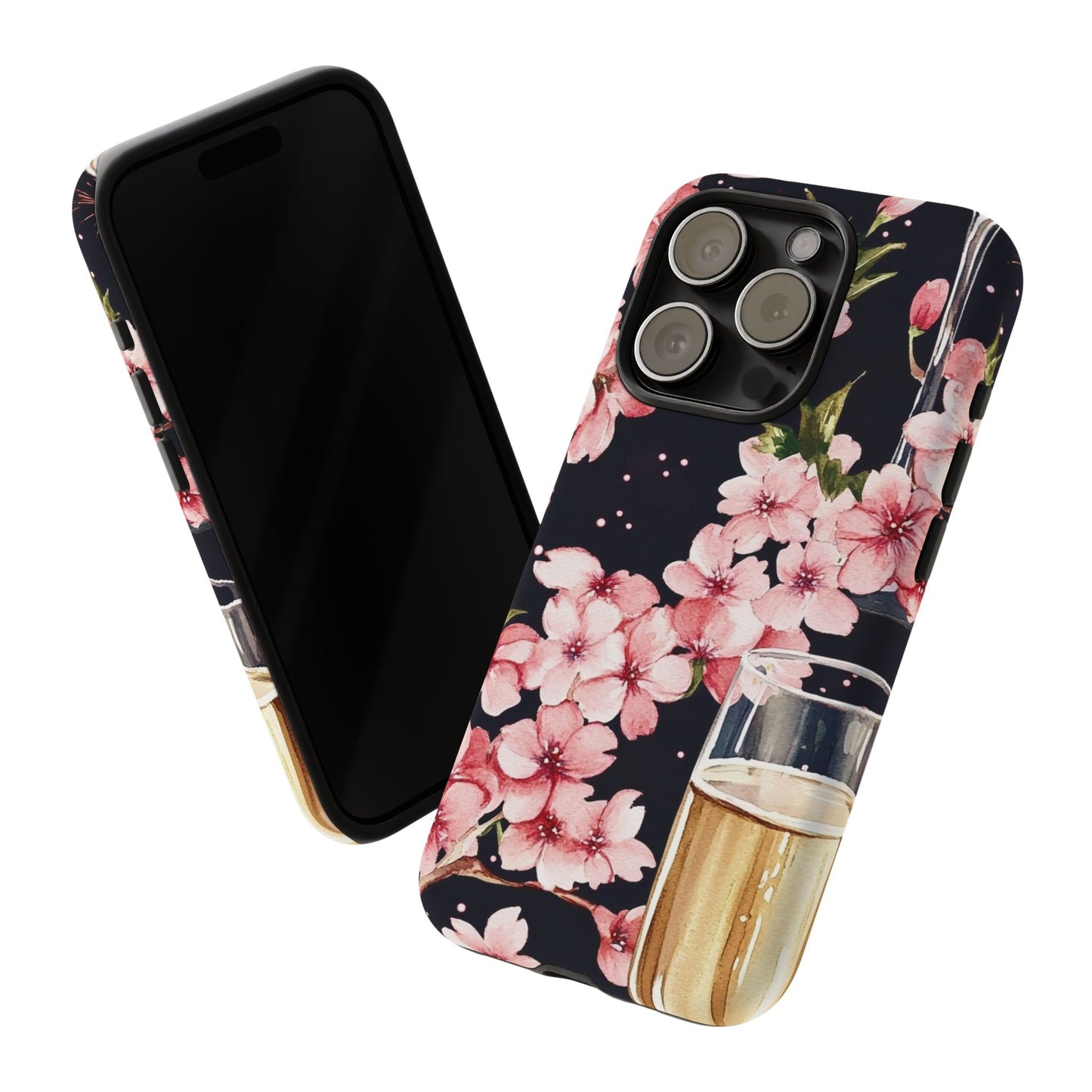 Chic Phone Case with Floral Design, Elegant Phone Cover for Women, Gift for Birthdays, Mother's Day, or Celebrations