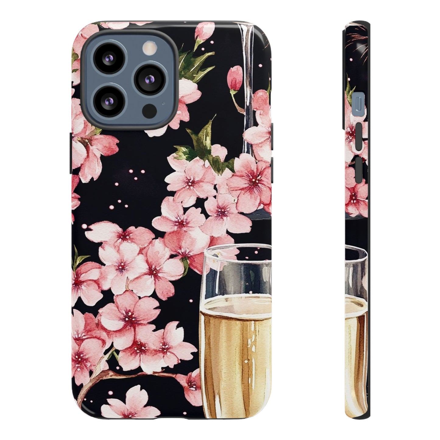 Chic Phone Case with Floral Design, Elegant Phone Cover for Women, Gift for Birthdays, Mother's Day, or Celebrations