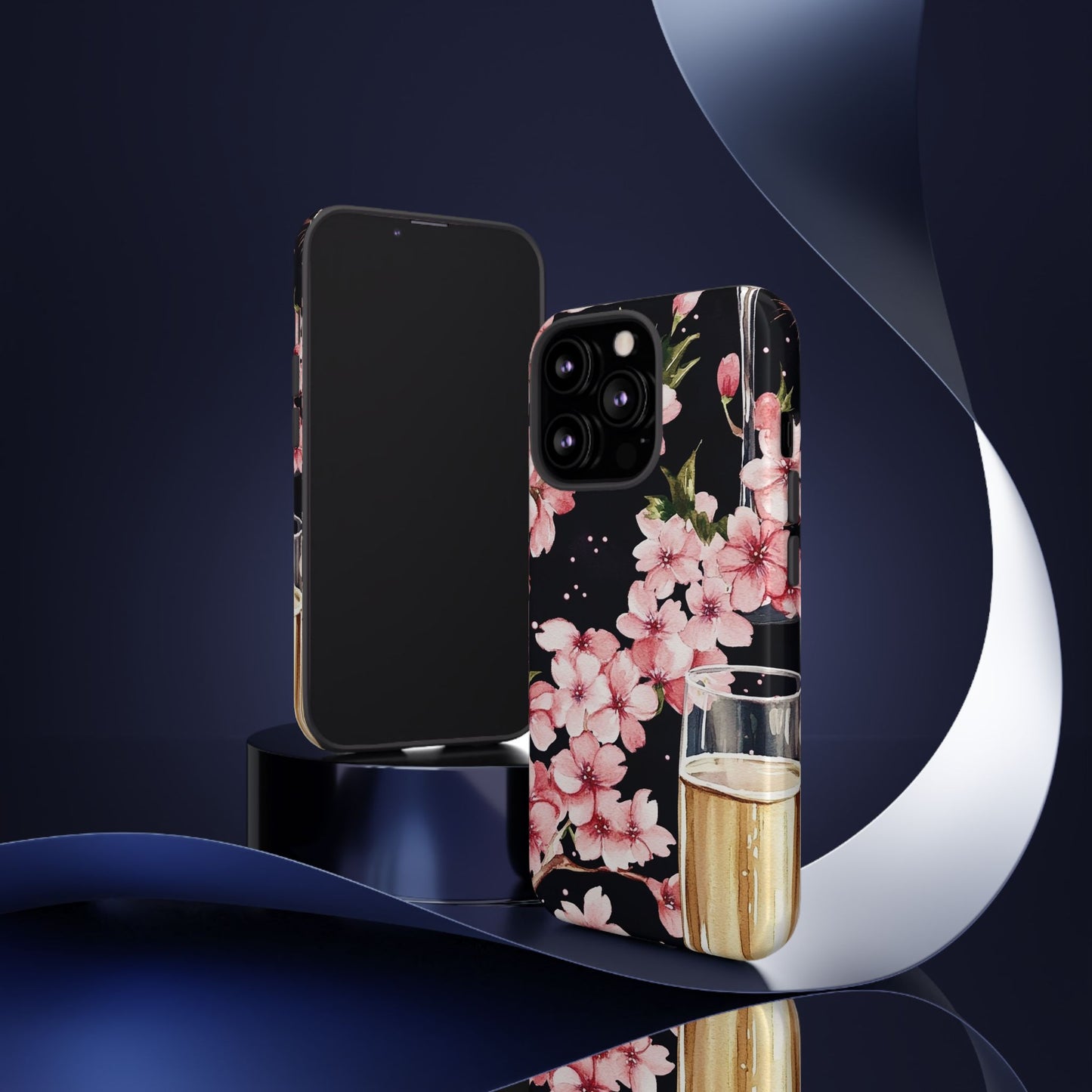 Chic Phone Case with Floral Design, Elegant Phone Cover for Women, Gift for Birthdays, Mother's Day, or Celebrations