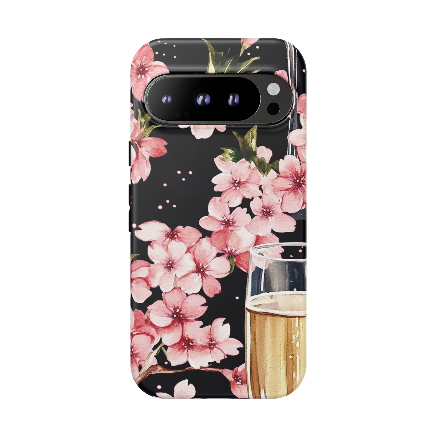 Chic Phone Case with Floral Design, Elegant Phone Cover for Women, Gift for Birthdays, Mother's Day, or Celebrations