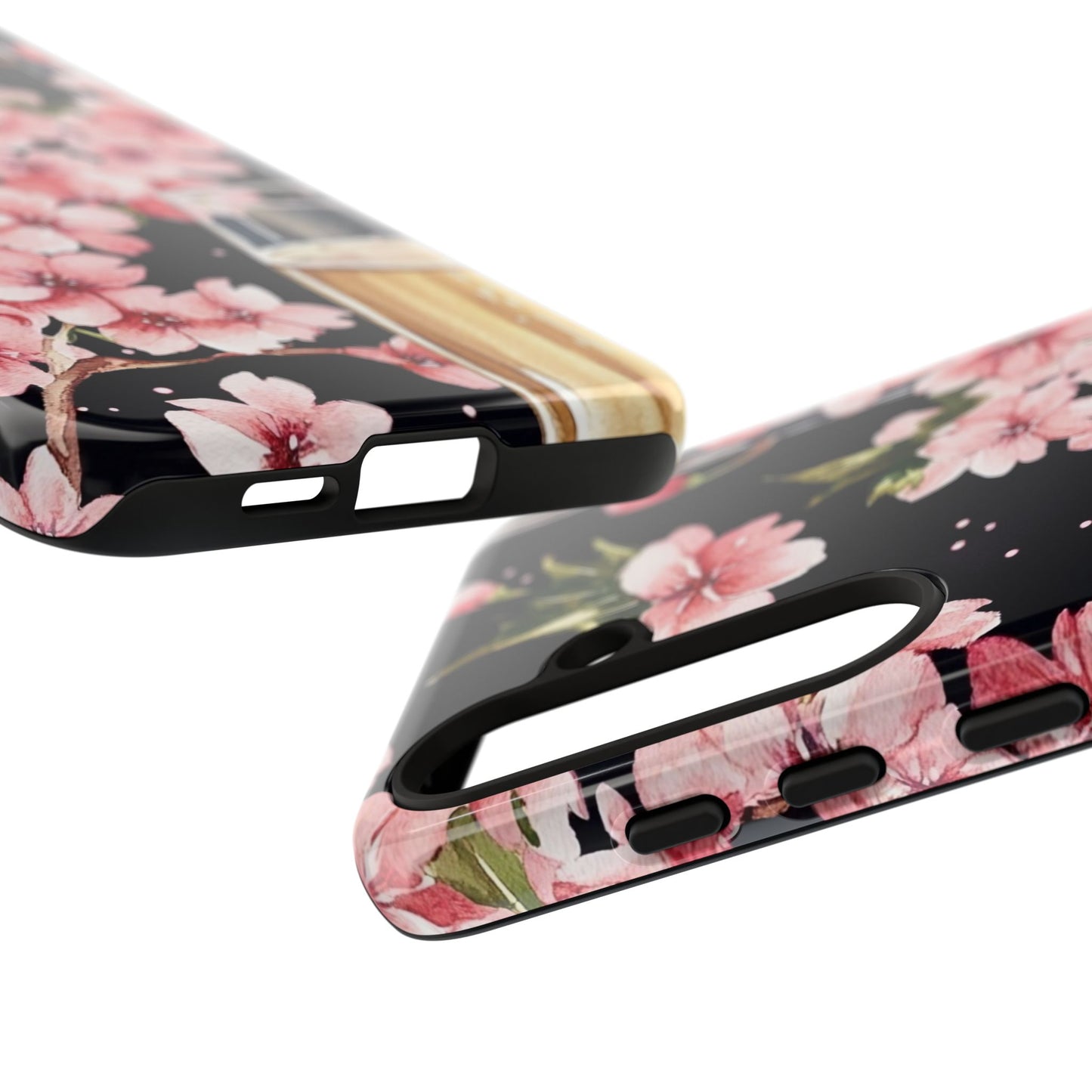 Chic Phone Case with Floral Design, Elegant Phone Cover for Women, Gift for Birthdays, Mother's Day, or Celebrations