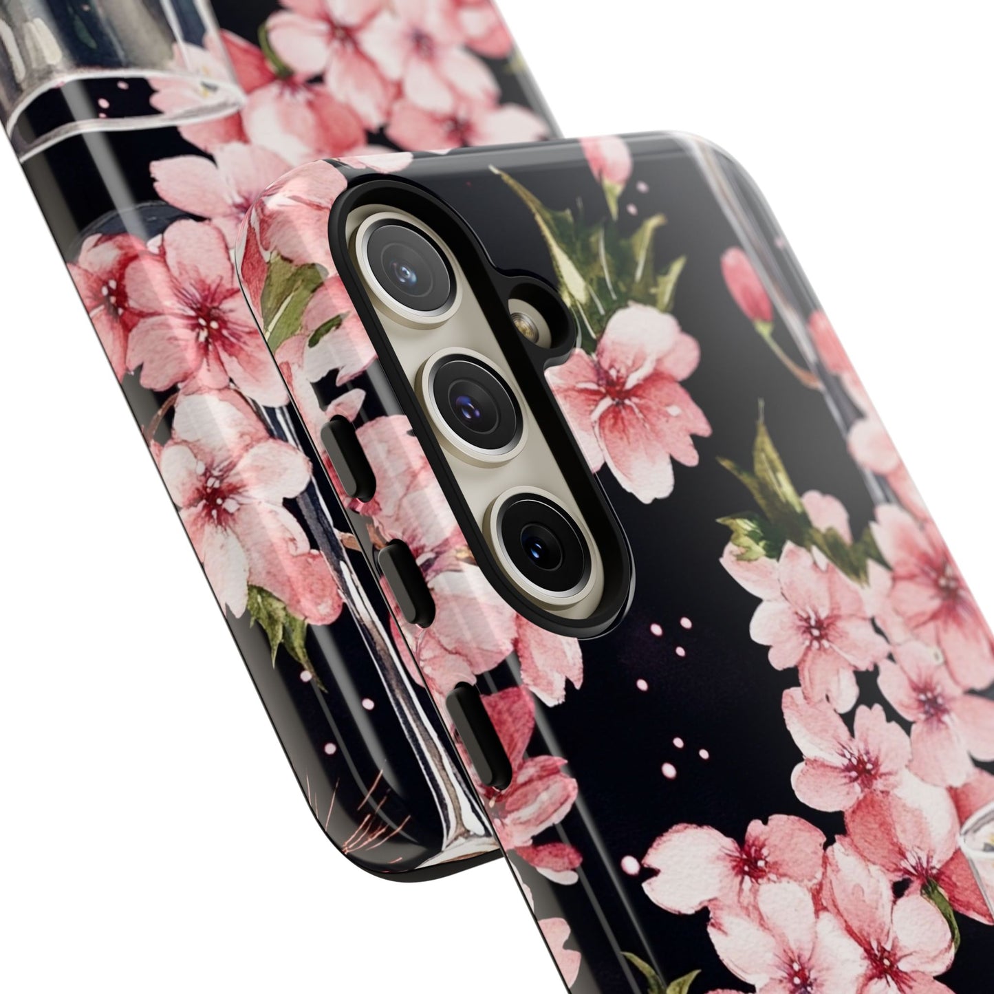 Chic Phone Case with Floral Design, Elegant Phone Cover for Women, Gift for Birthdays, Mother's Day, or Celebrations