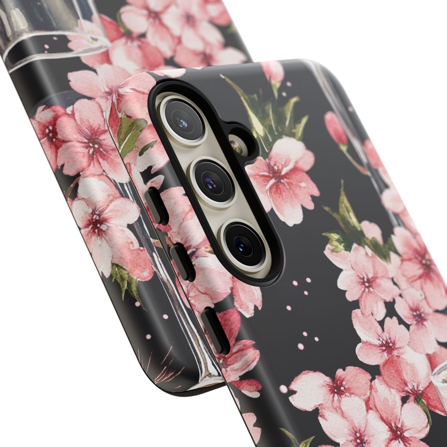 Chic Phone Case with Floral Design, Elegant Phone Cover for Women, Gift for Birthdays, Mother's Day, or Celebrations