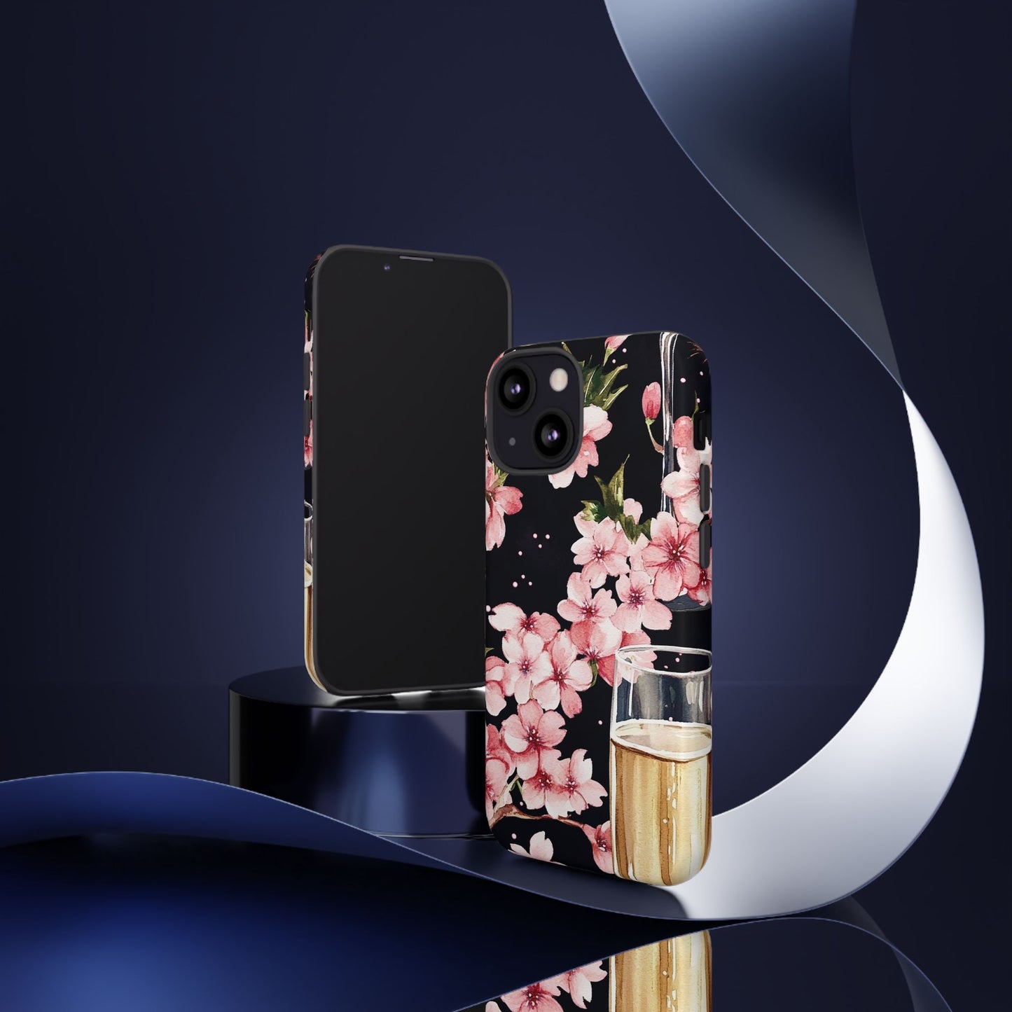 Chic Phone Case with Floral Design, Elegant Phone Cover for Women, Gift for Birthdays, Mother's Day, or Celebrations