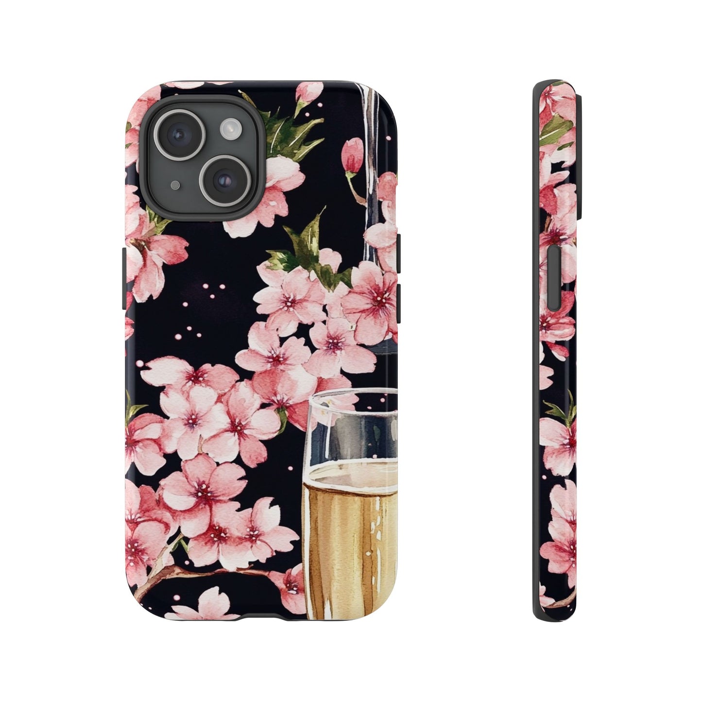 Chic Phone Case with Floral Design, Elegant Phone Cover for Women, Gift for Birthdays, Mother's Day, or Celebrations