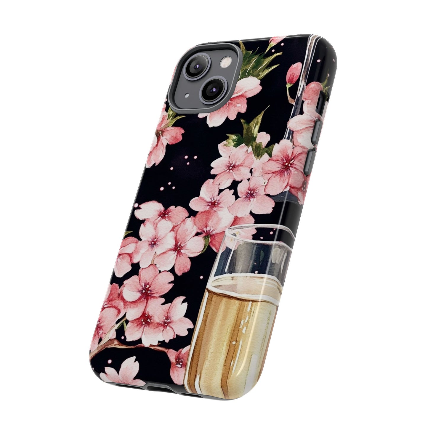 Chic Phone Case with Floral Design, Elegant Phone Cover for Women, Gift for Birthdays, Mother's Day, or Celebrations