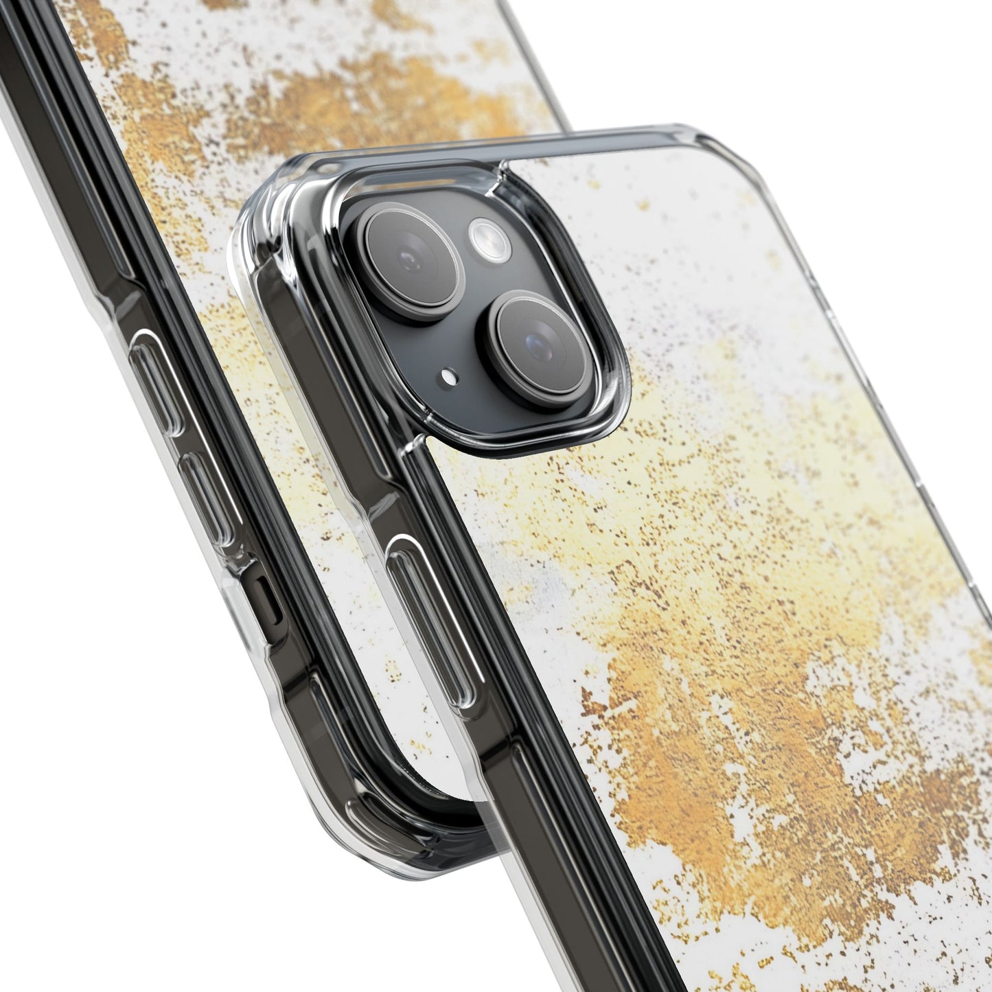 Stylish Magnetic Phone Case, Clear Impact Phone Cover, Unique Protective Case, Customizable Phone Accessory, Trendy Gift Idea