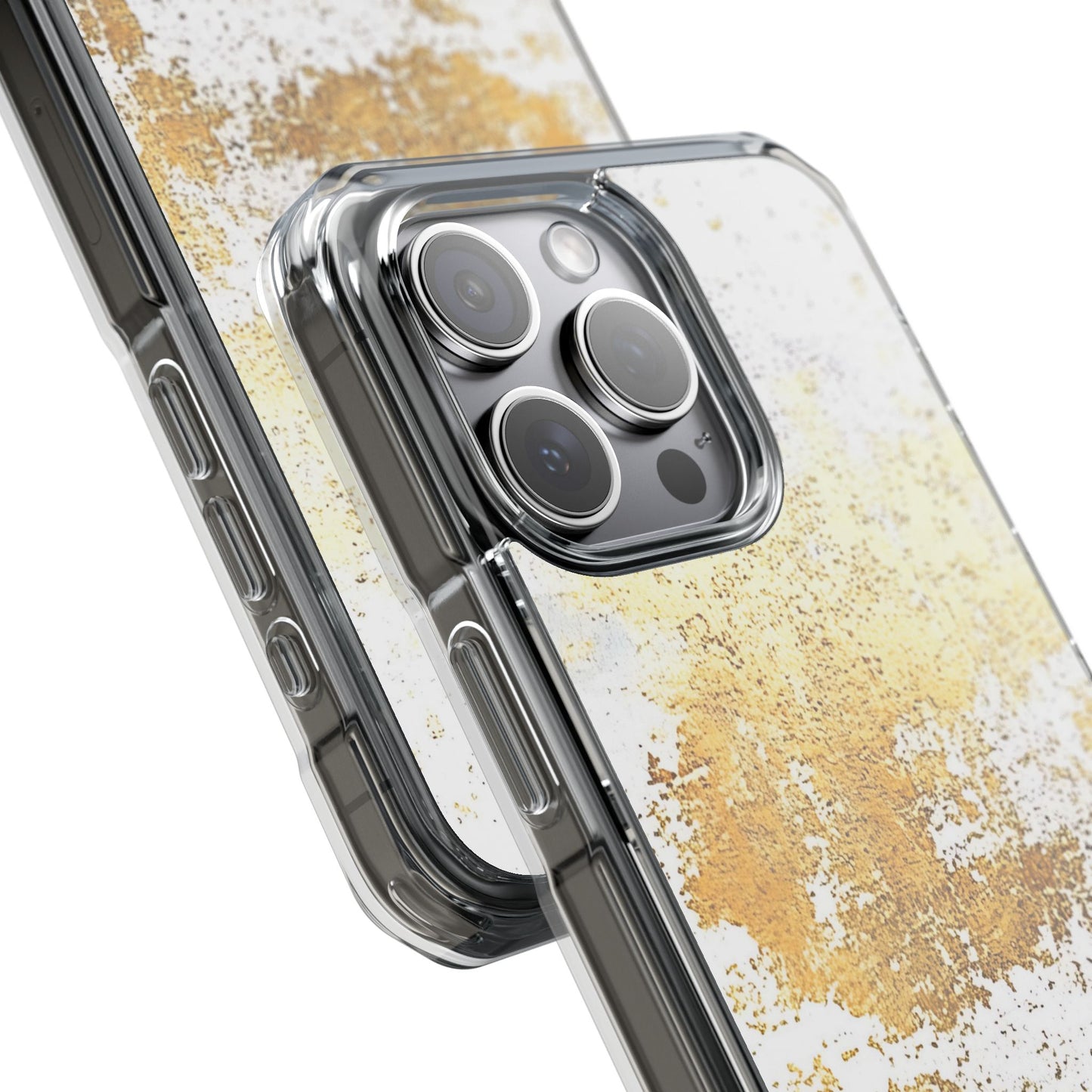 Stylish Magnetic Phone Case, Clear Impact Phone Cover, Unique Protective Case, Customizable Phone Accessory, Trendy Gift Idea