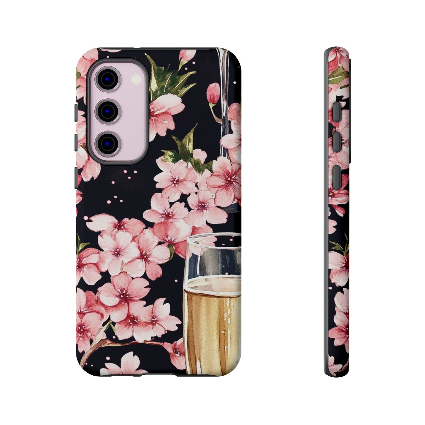 Chic Phone Case with Floral Design, Elegant Phone Cover for Women, Gift for Birthdays, Mother's Day, or Celebrations