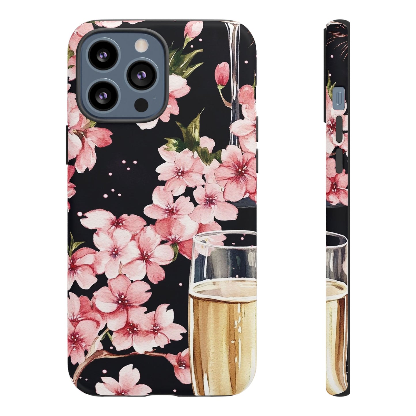 Chic Phone Case with Floral Design, Elegant Phone Cover for Women, Gift for Birthdays, Mother's Day, or Celebrations