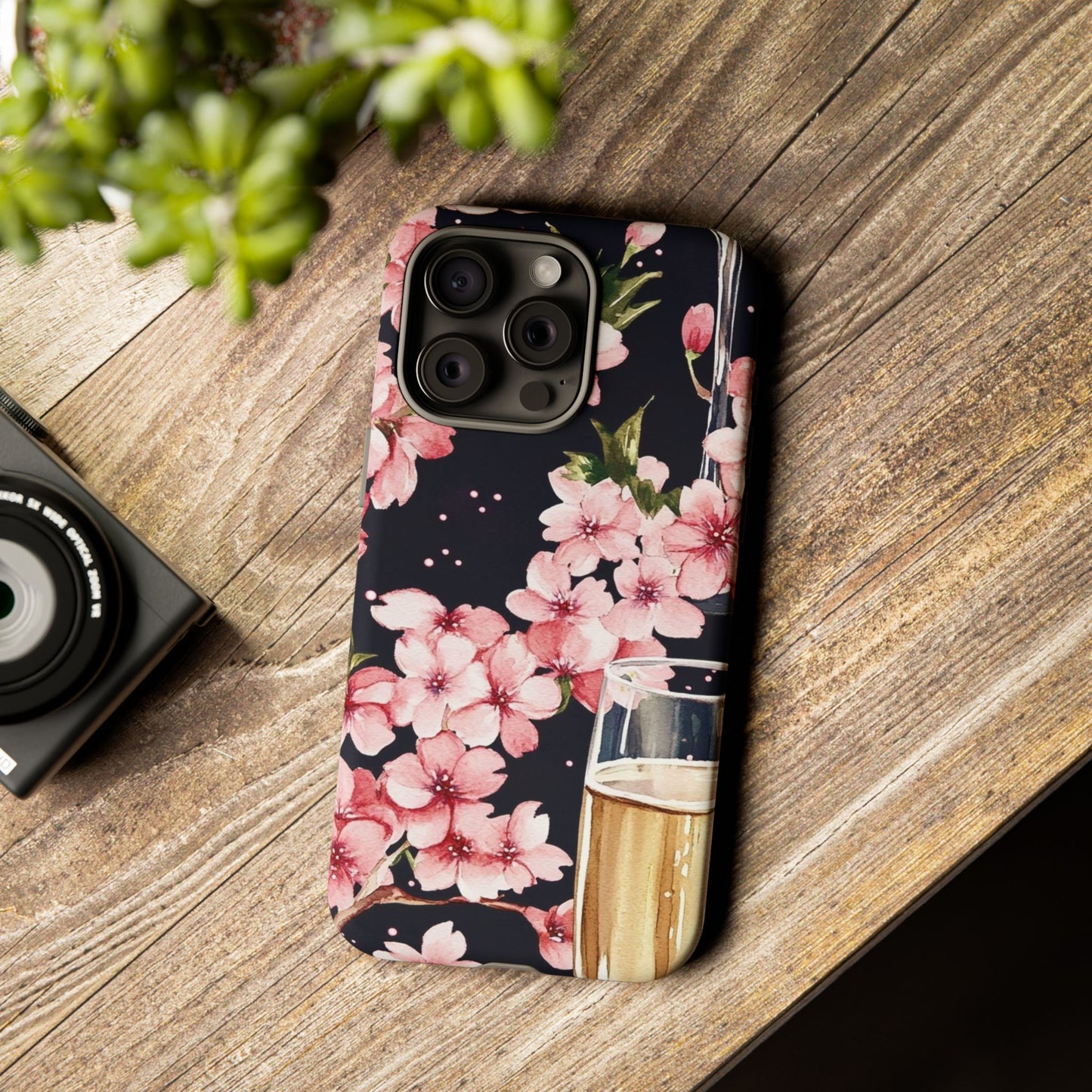 Chic Phone Case with Floral Design, Elegant Phone Cover for Women, Gift for Birthdays, Mother's Day, or Celebrations