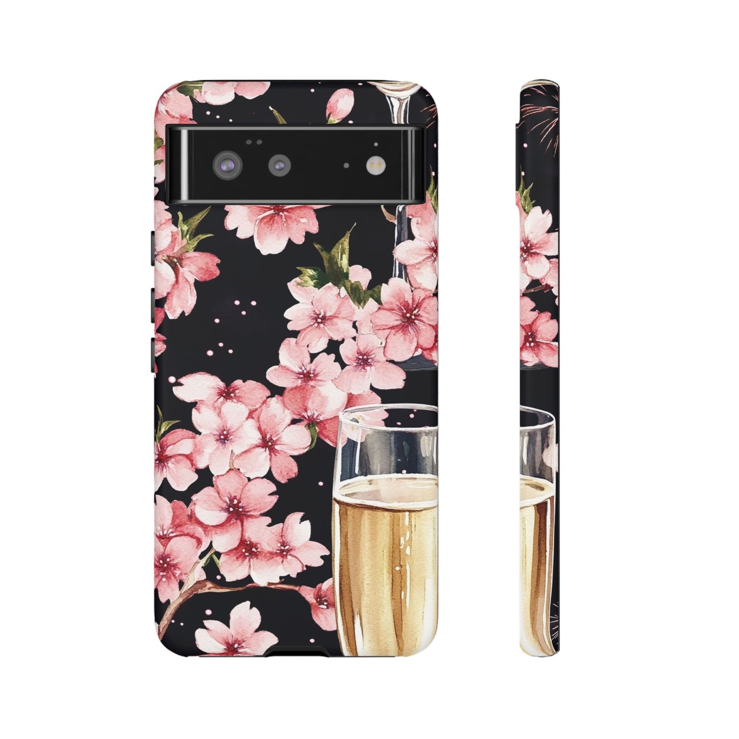 Chic Phone Case with Floral Design, Elegant Phone Cover for Women, Gift for Birthdays, Mother's Day, or Celebrations