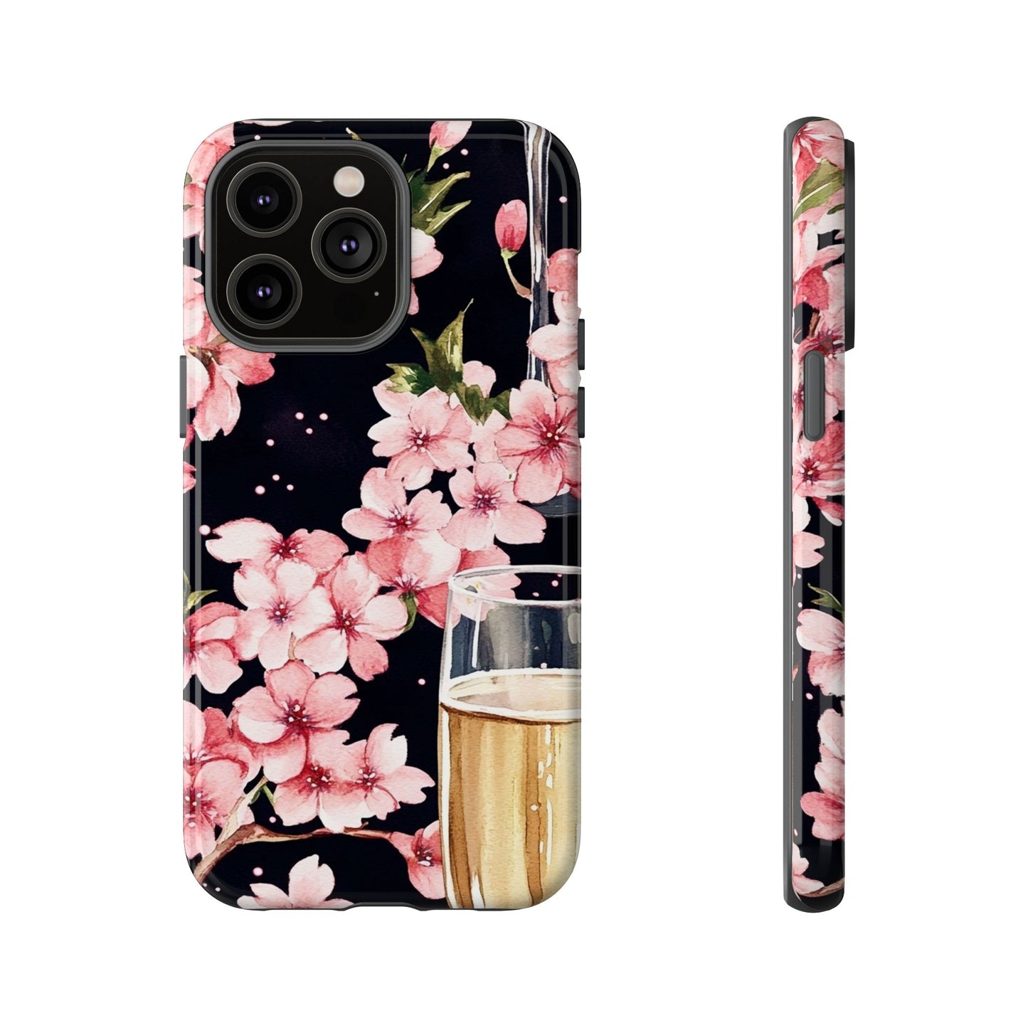 Chic Phone Case with Floral Design, Elegant Phone Cover for Women, Gift for Birthdays, Mother's Day, or Celebrations