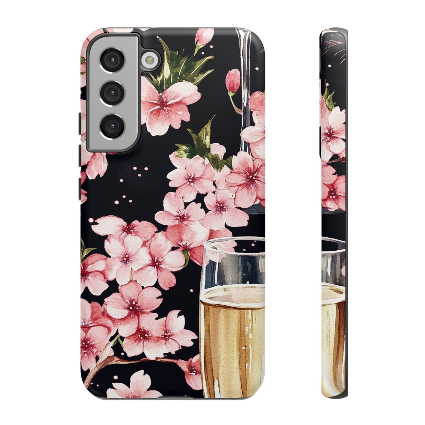 Chic Phone Case with Floral Design, Elegant Phone Cover for Women, Gift for Birthdays, Mother's Day, or Celebrations