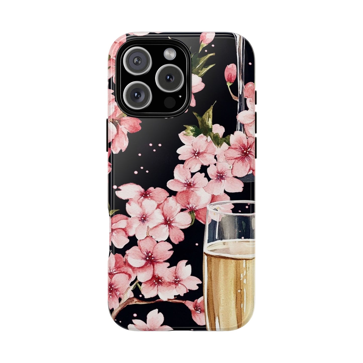Chic Phone Case with Floral Design, Elegant Phone Cover for Women, Gift for Birthdays, Mother's Day, or Celebrations