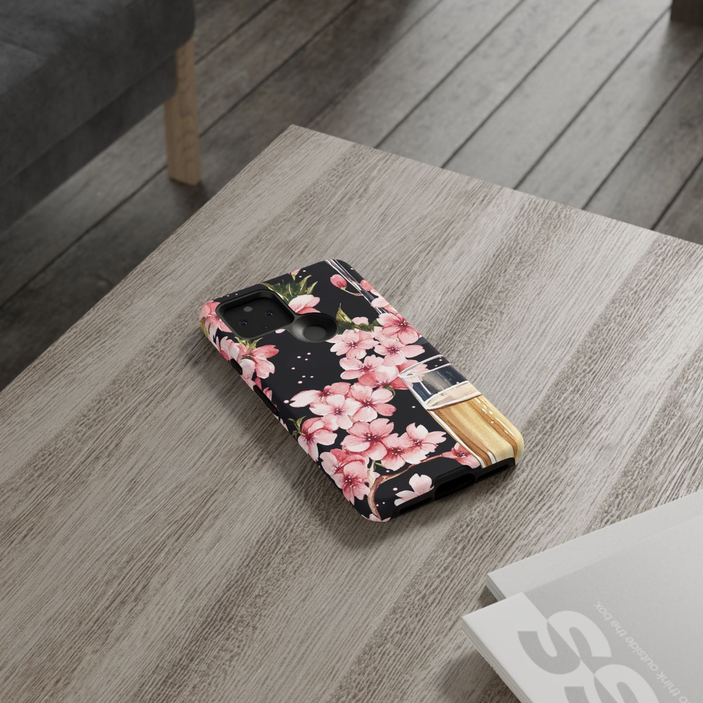 Chic Phone Case with Floral Design, Elegant Phone Cover for Women, Gift for Birthdays, Mother's Day, or Celebrations