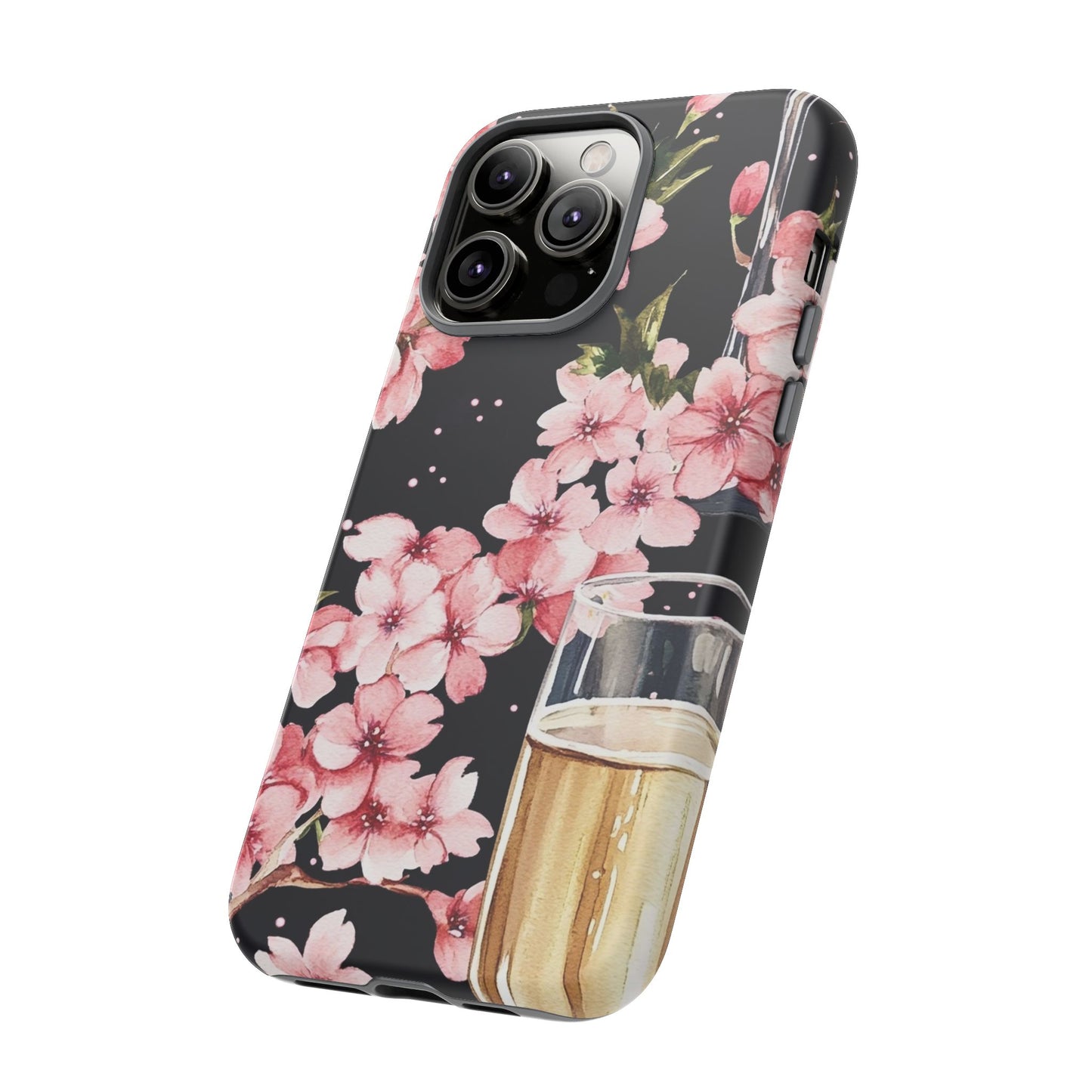 Chic Phone Case with Floral Design, Elegant Phone Cover for Women, Gift for Birthdays, Mother's Day, or Celebrations