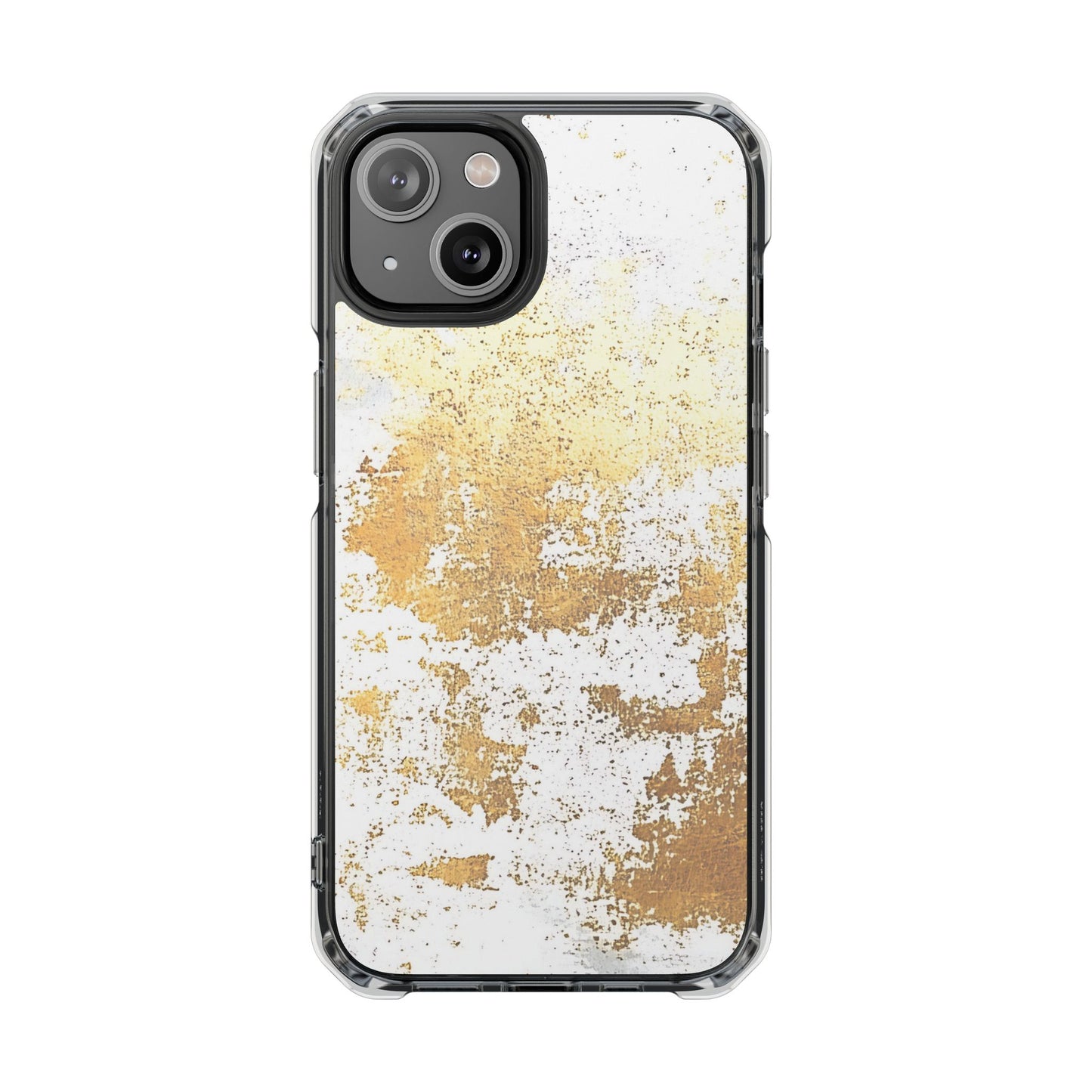 Stylish Magnetic Phone Case, Clear Impact Phone Cover, Unique Protective Case, Customizable Phone Accessory, Trendy Gift Idea