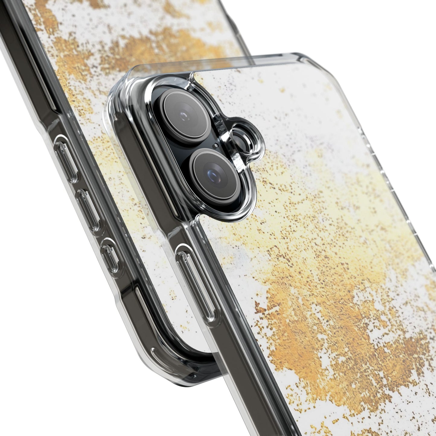 Stylish Magnetic Phone Case, Clear Impact Phone Cover, Unique Protective Case, Customizable Phone Accessory, Trendy Gift Idea