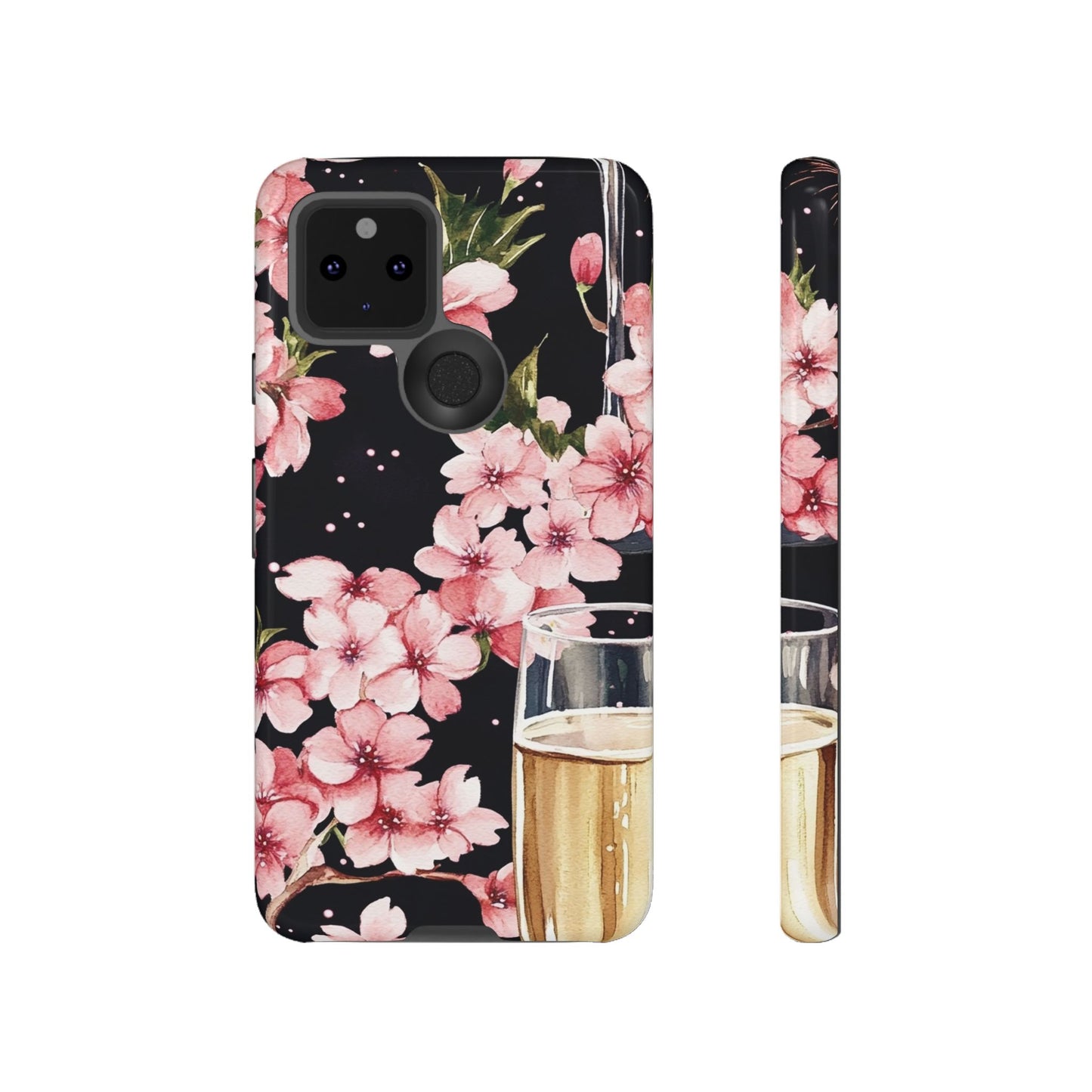 Chic Phone Case with Floral Design, Elegant Phone Cover for Women, Gift for Birthdays, Mother's Day, or Celebrations