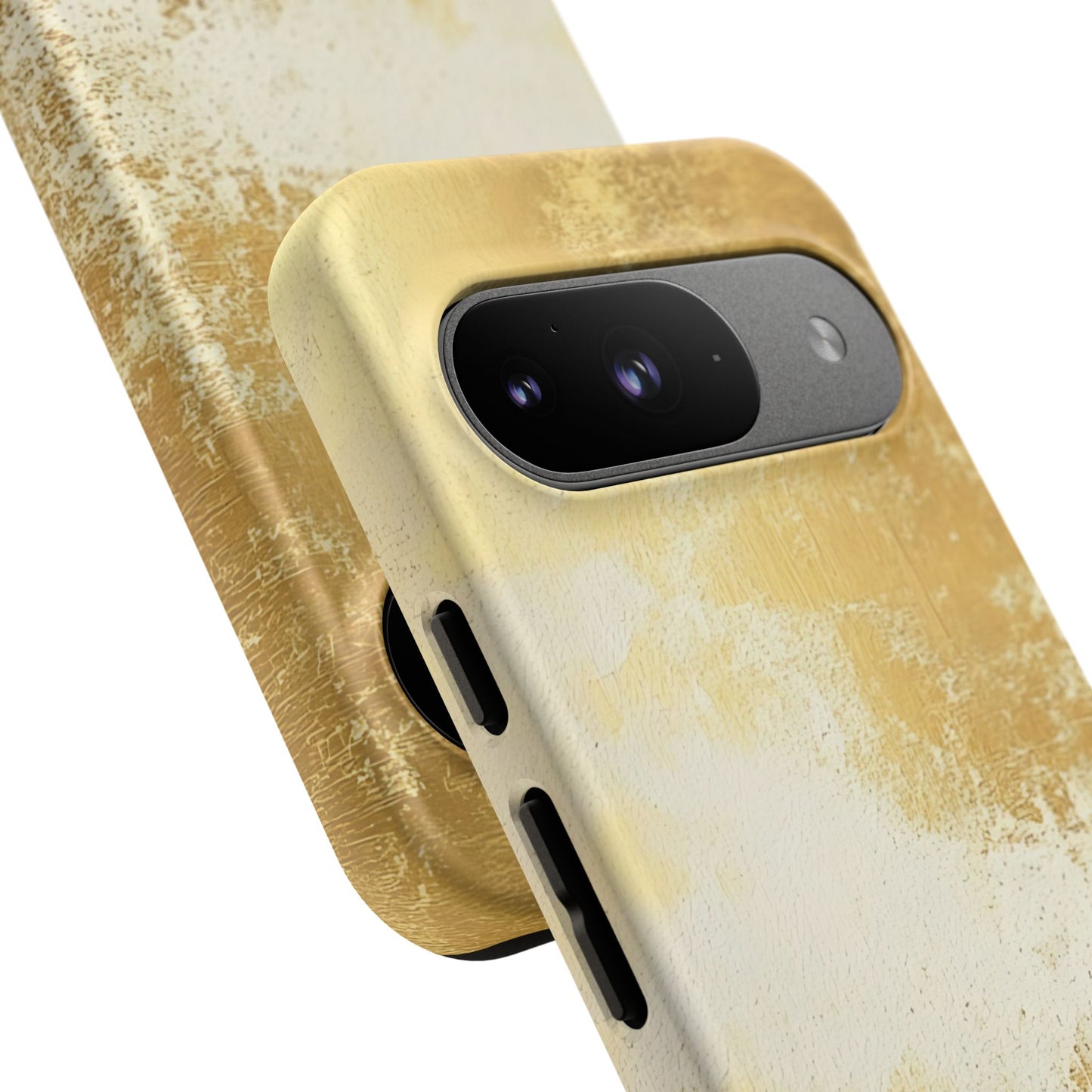 Stylish Phone Case - Gold Texture, Tough Cases, Protective Cover, Gift for Him, Glamorous Phone Accessory