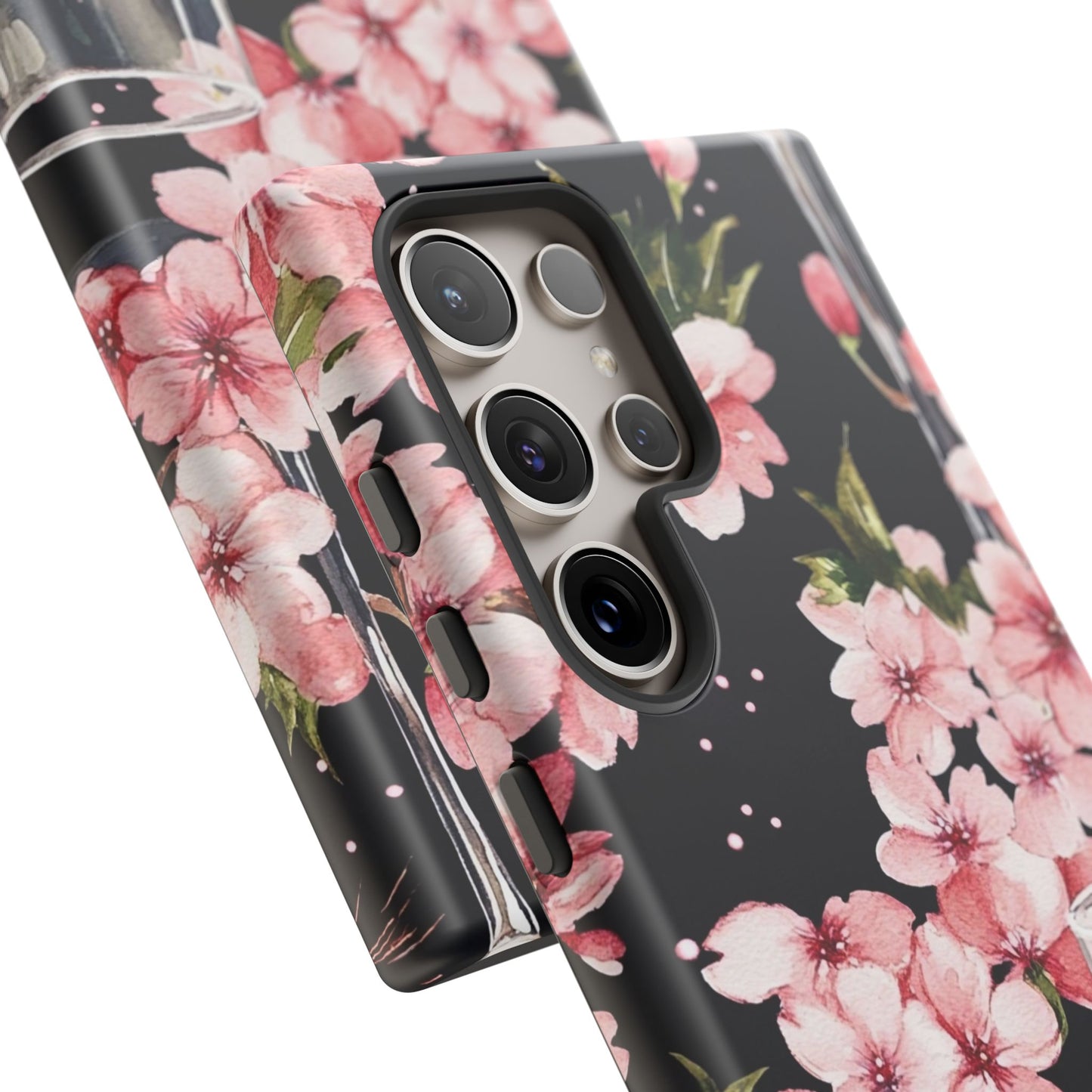 Chic Phone Case with Floral Design, Elegant Phone Cover for Women, Gift for Birthdays, Mother's Day, or Celebrations