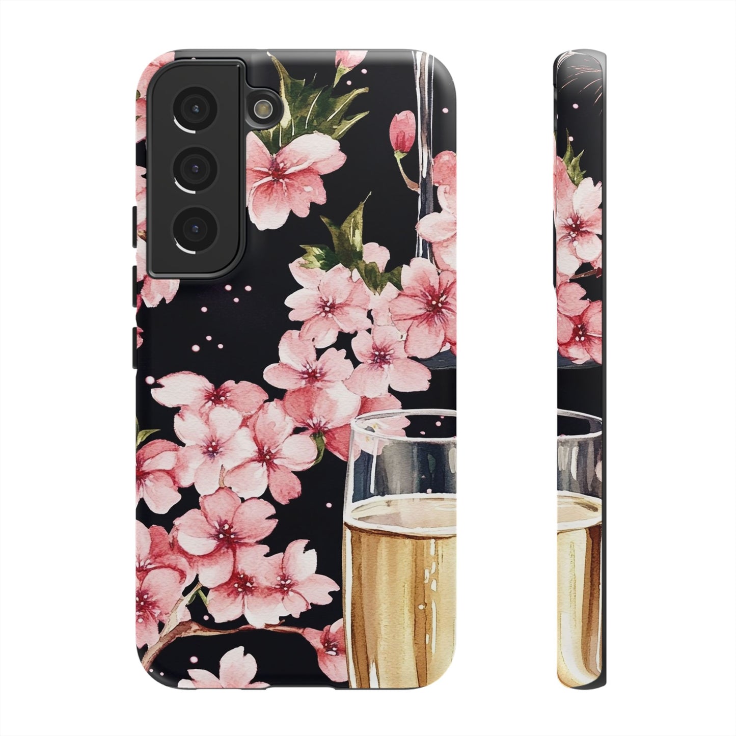 Chic Phone Case with Floral Design, Elegant Phone Cover for Women, Gift for Birthdays, Mother's Day, or Celebrations