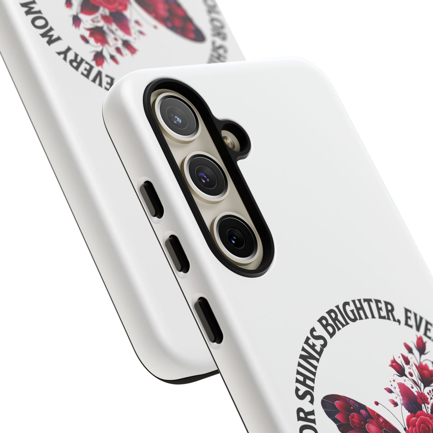 Artistic Phone Case with Butterfly and Quote, Gift for Nature Lovers, Stylish Accessory for All Occasions, Trendy Phone Cover, Floral [...]