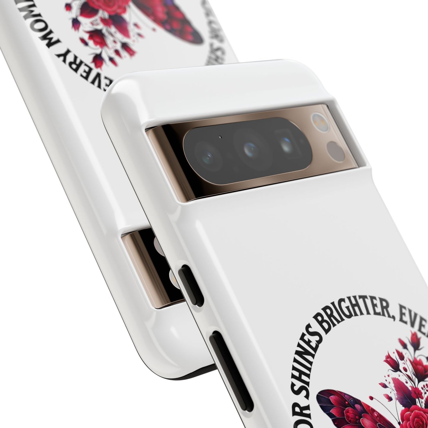 Artistic Phone Case with Butterfly and Quote, Gift for Nature Lovers, Stylish Accessory for All Occasions, Trendy Phone Cover, Floral [...]