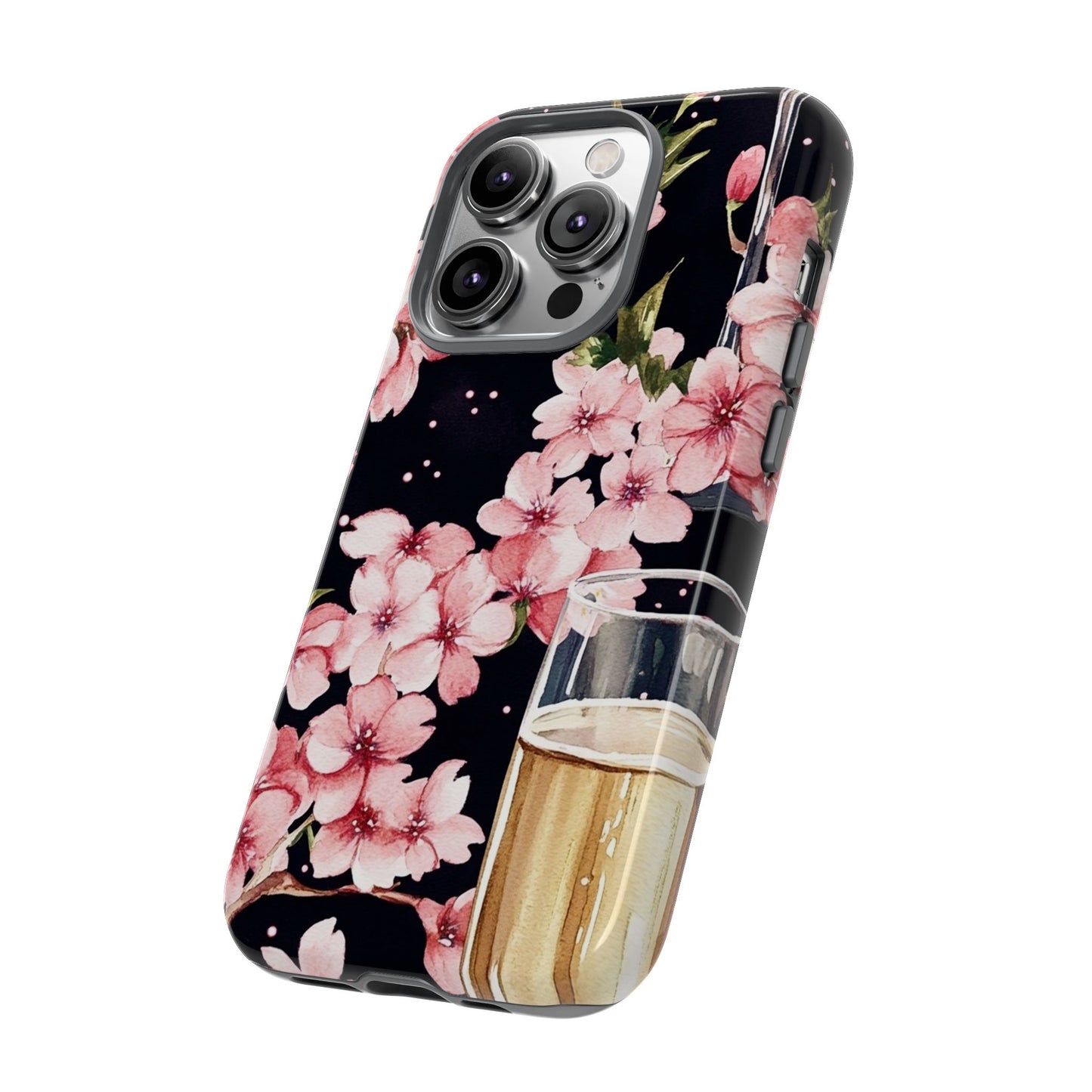 Chic Phone Case with Floral Design, Elegant Phone Cover for Women, Gift for Birthdays, Mother's Day, or Celebrations