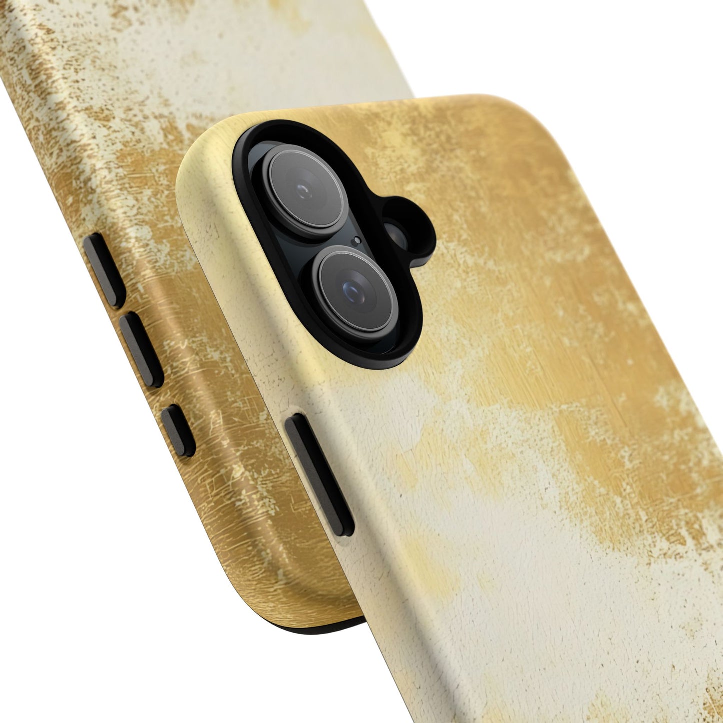 Stylish Phone Case - Gold Texture, Tough Cases, Protective Cover, Gift for Him, Glamorous Phone Accessory