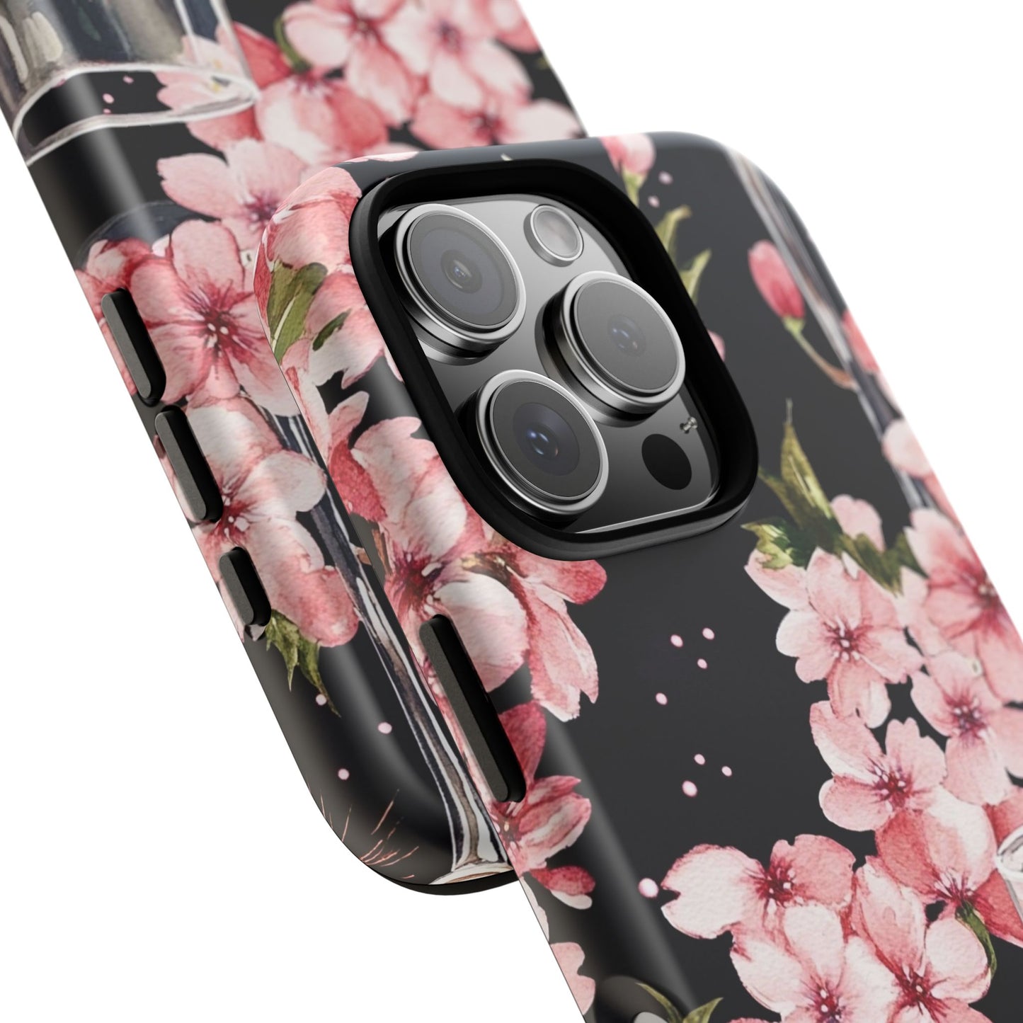 Chic Phone Case with Floral Design, Elegant Phone Cover for Women, Gift for Birthdays, Mother's Day, or Celebrations