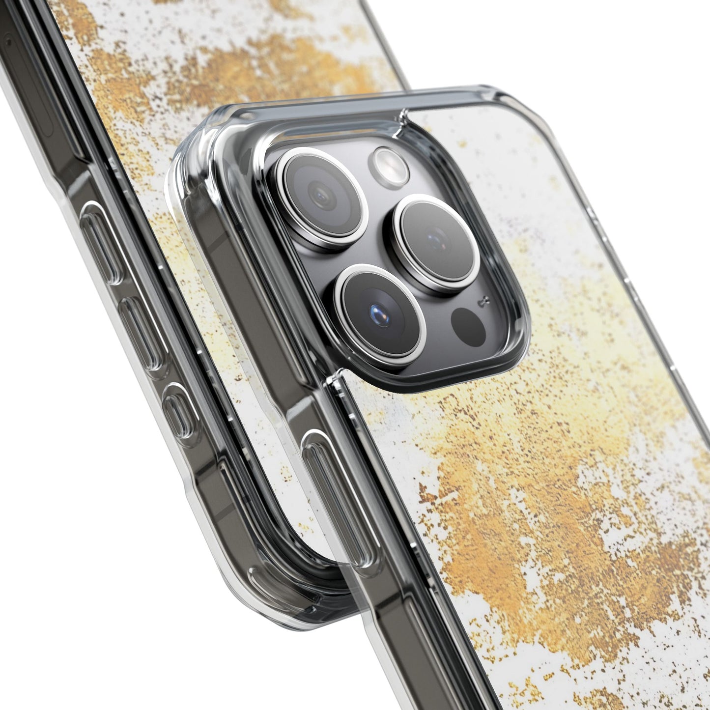 Stylish Magnetic Phone Case, Clear Impact Phone Cover, Unique Protective Case, Customizable Phone Accessory, Trendy Gift Idea