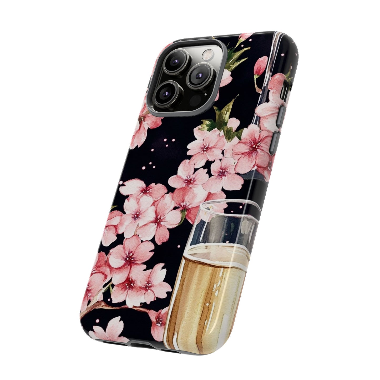 Chic Phone Case with Floral Design, Elegant Phone Cover for Women, Gift for Birthdays, Mother's Day, or Celebrations